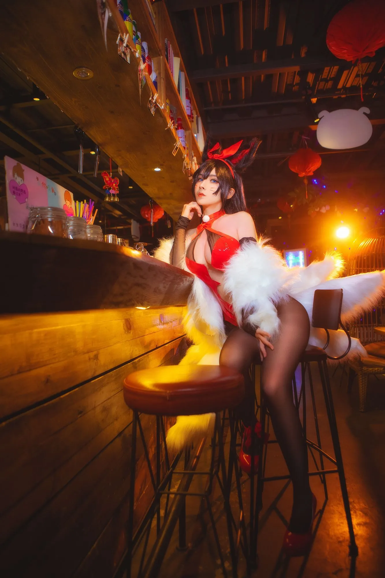 图片[2]-No.013-凉凉子兔女郎阿狸 [14P]-coswz-cos王者