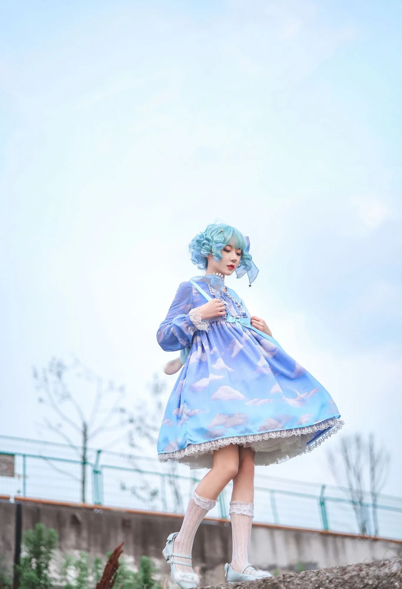 图片[5]-No.016-lolita蓝裙 [9P]-coswz-cos王者
