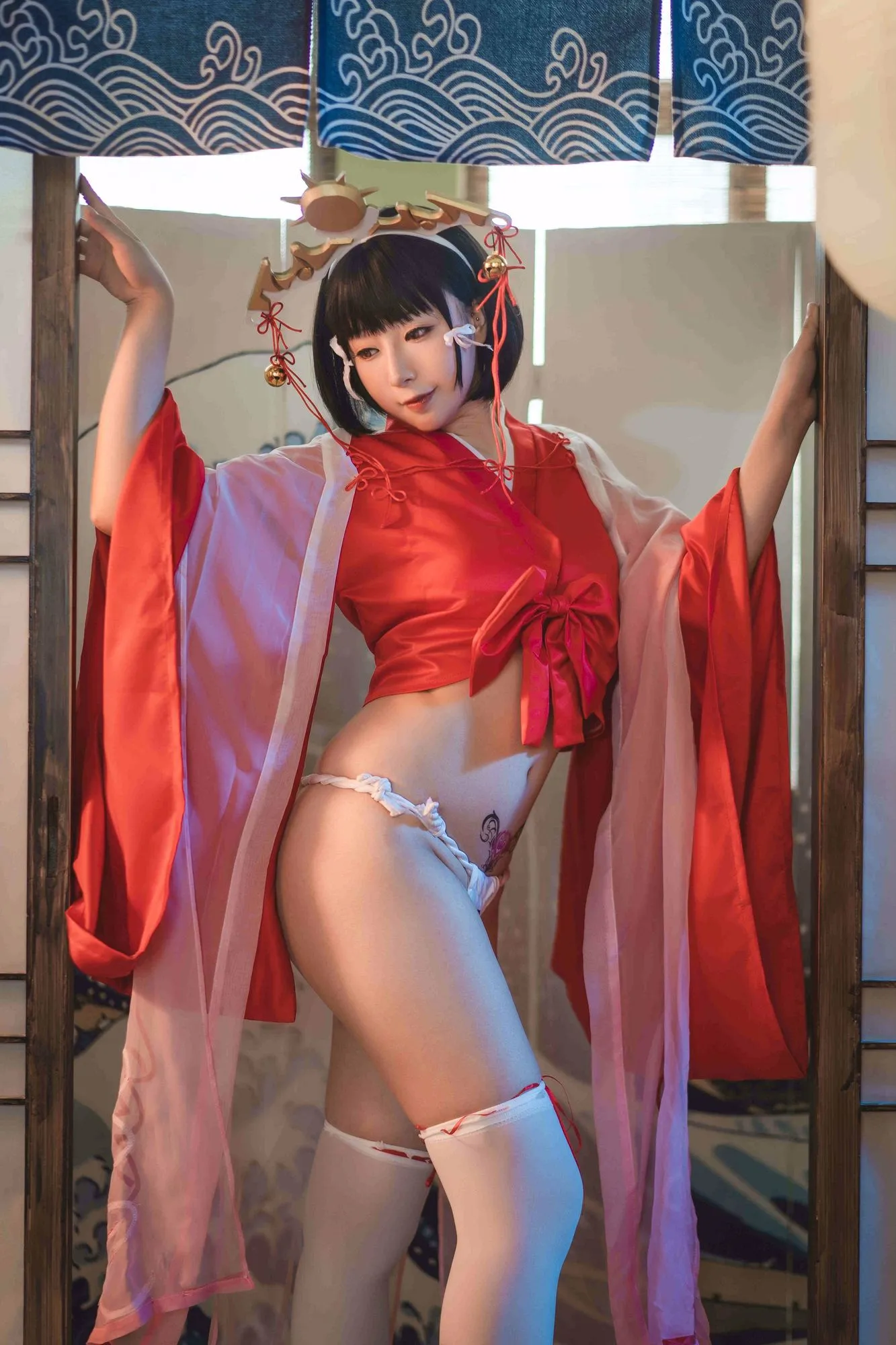 No.016-黑兽巫女 辉夜 [31P]-图妖社