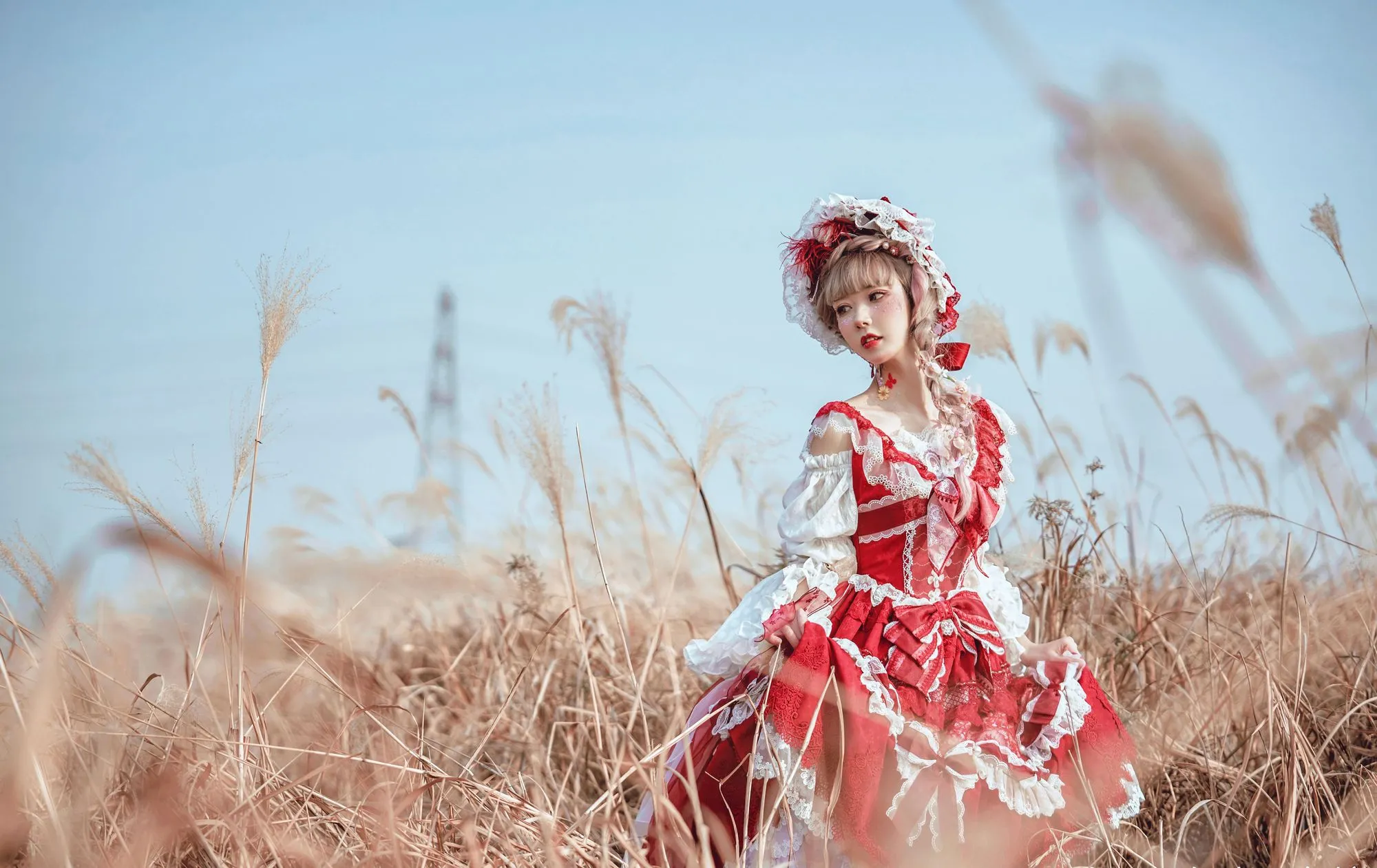 图片[4]-No.017-lolita红裙 [12P]-coswz-cos王者