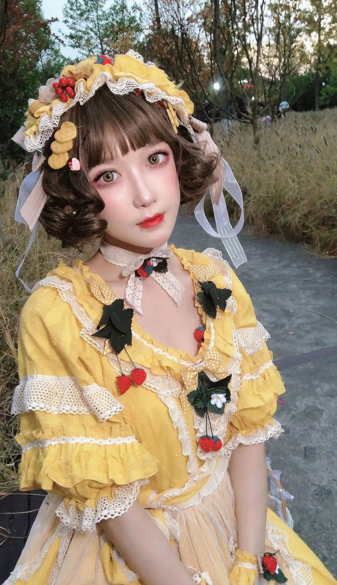 No.018-lolita黄裙 [12P]-图妖社