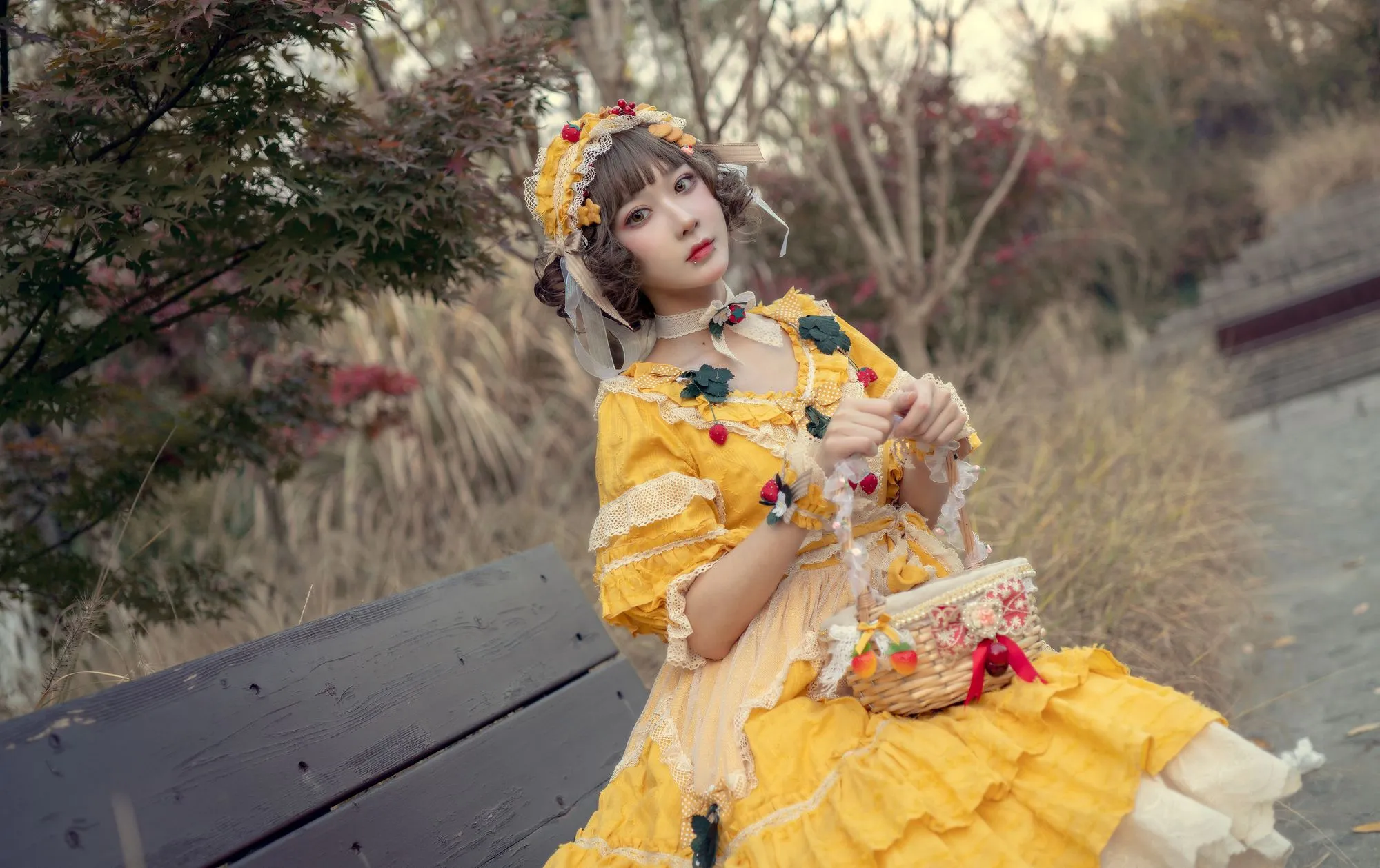 图片[6]-No.018-lolita黄裙 [12P]-coswz-cos王者
