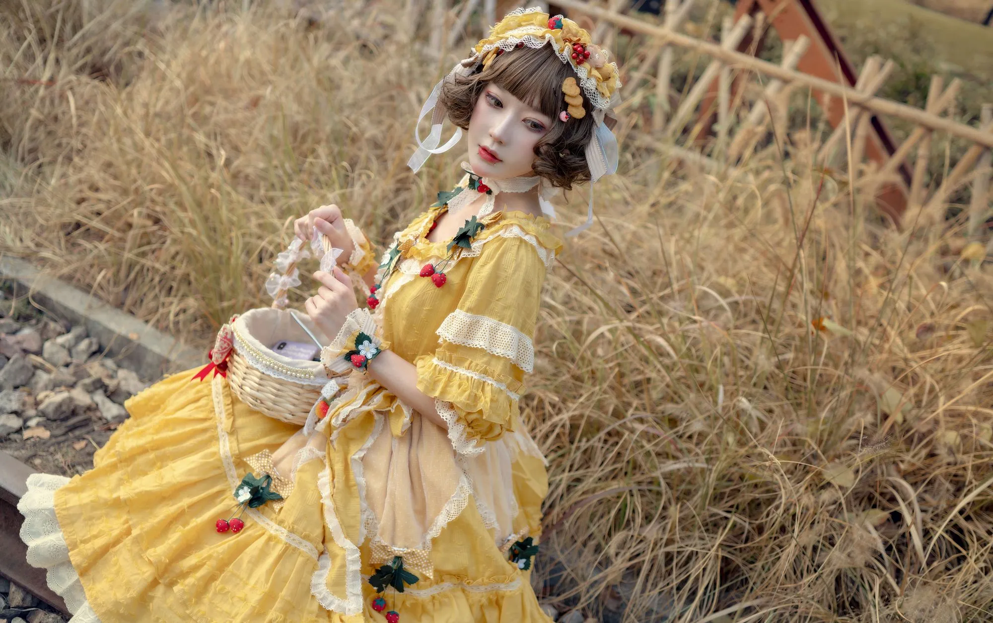 图片[4]-No.018-lolita黄裙 [12P]-coswz-cos王者