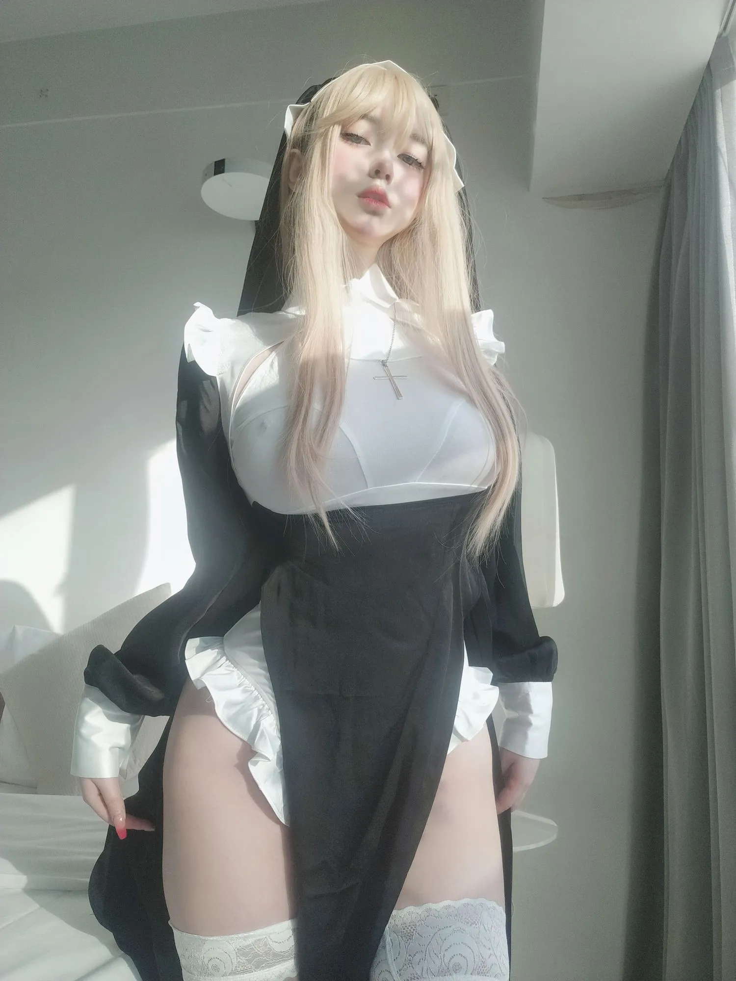 图片[3]-No.018-修女 [80P]-coswz-cos王者