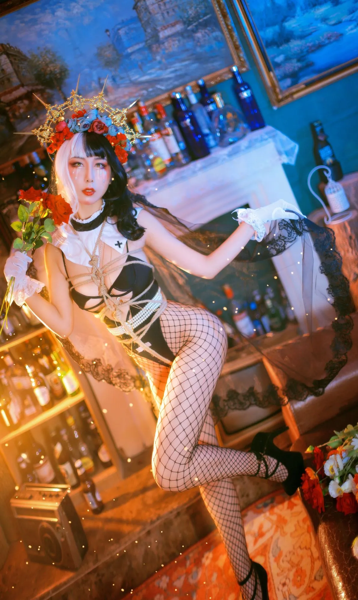 图片[3]-No.018-奶桃 修女 [22P]-coswz-cos王者