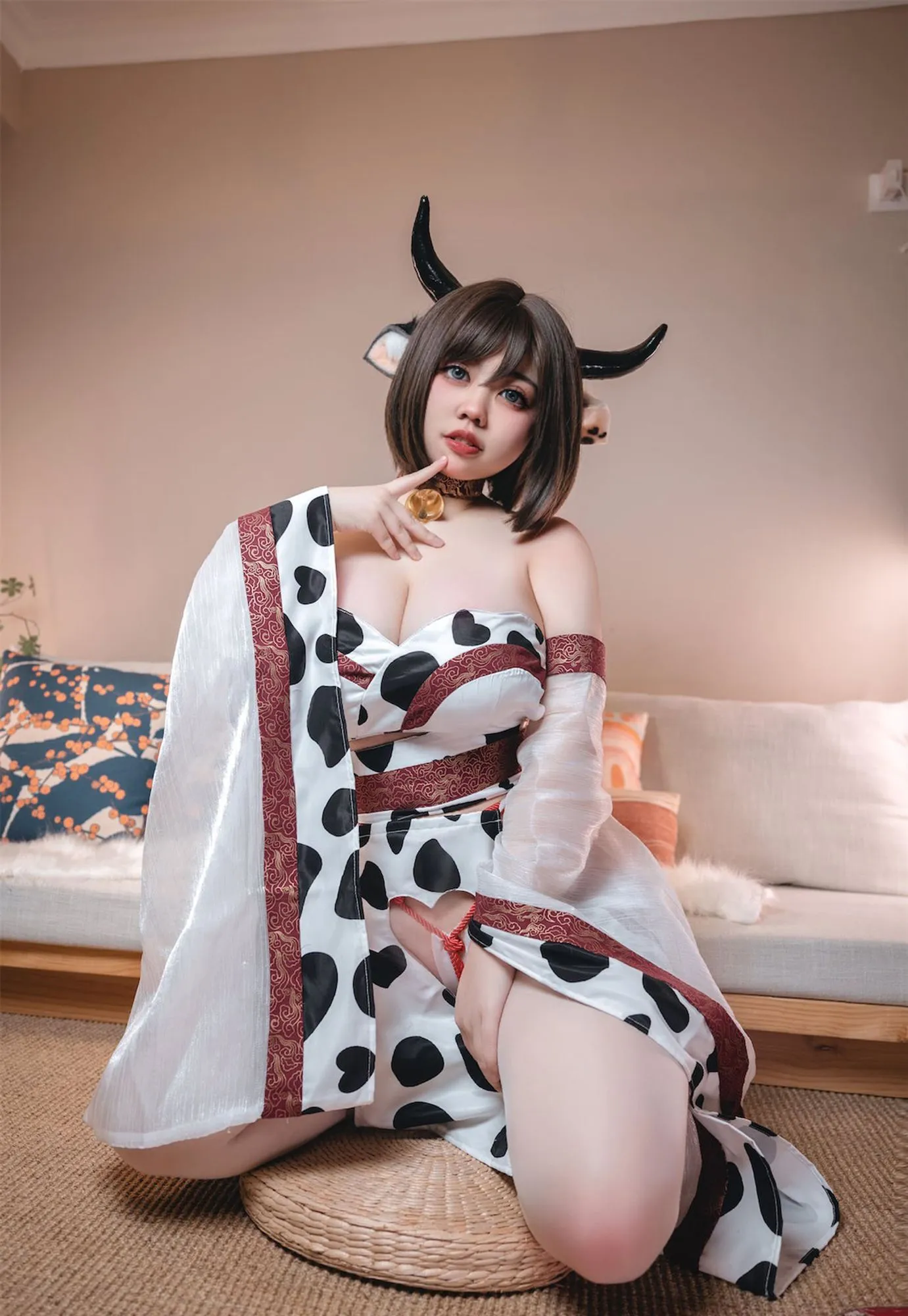 图片[3]-No.019 – 和风乳牛 [59P 5V]-coswz-cos王者