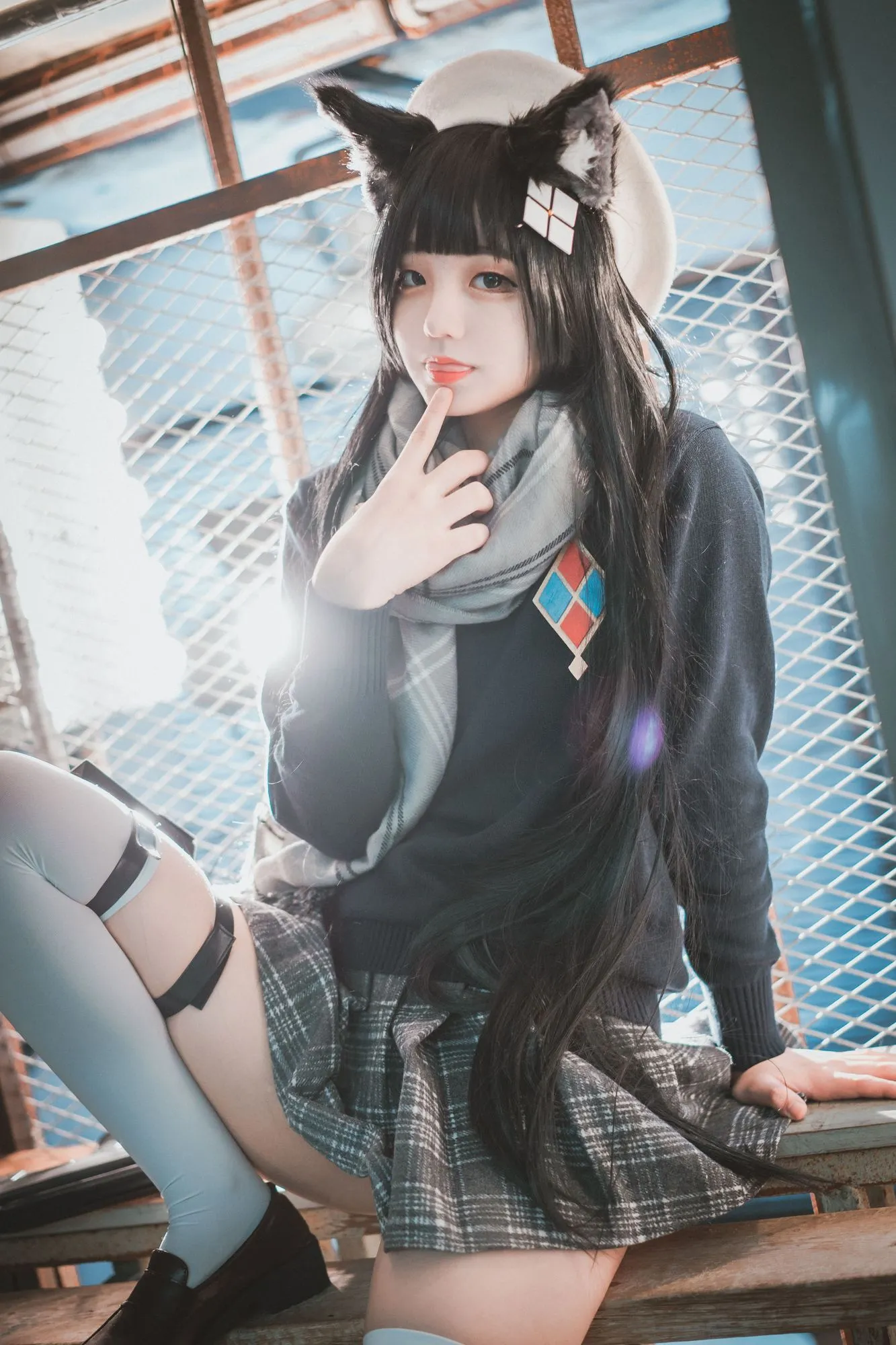 No.021-[DJAWA] Type95 Pure White Graduation (Girls Frontline) [33P]-图妖社