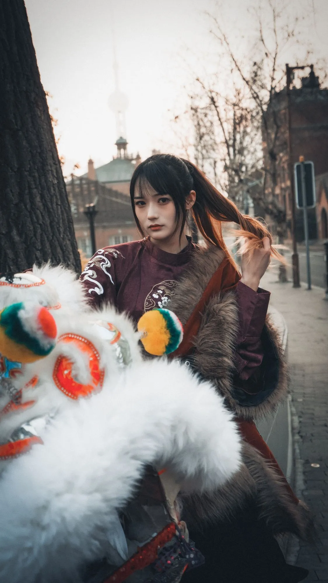 No.022-舞狮少女 [45P]-图妖社