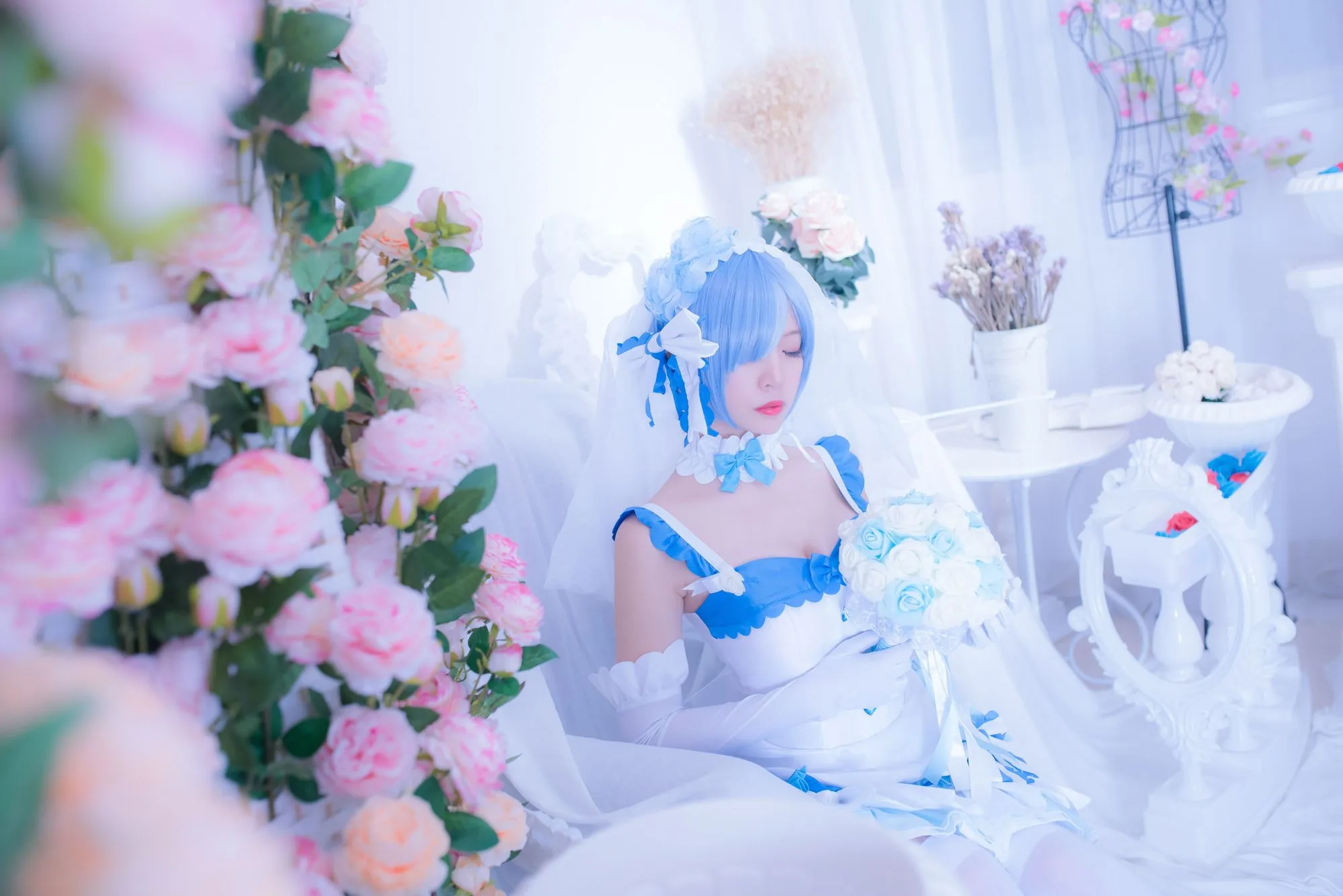 图片[2]-No.022-雷姆花嫁 [33P]-coswz-cos王者