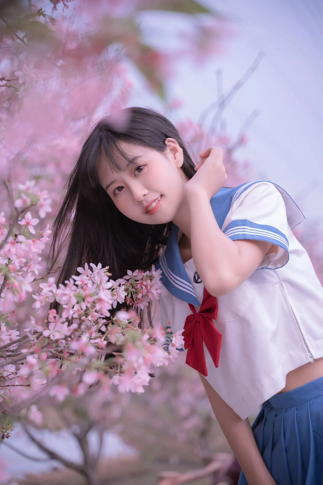 图片[4]-No.024 – 樱花JK [30P]-coswz-cos王者