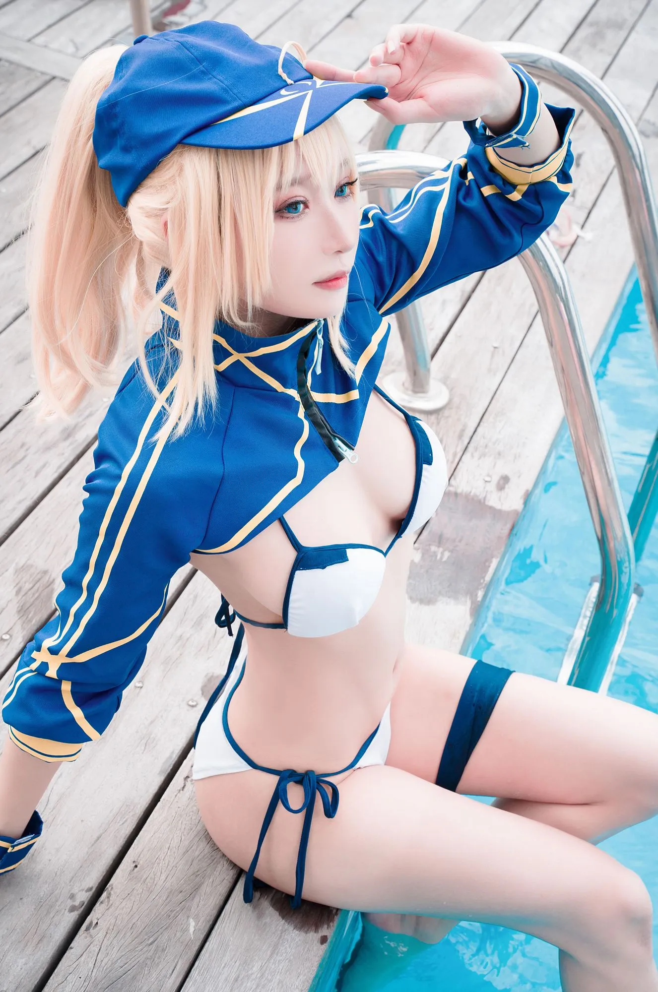图片[2]-No.024-谜之女主角X毛水着 [25P]-coswz-cos王者