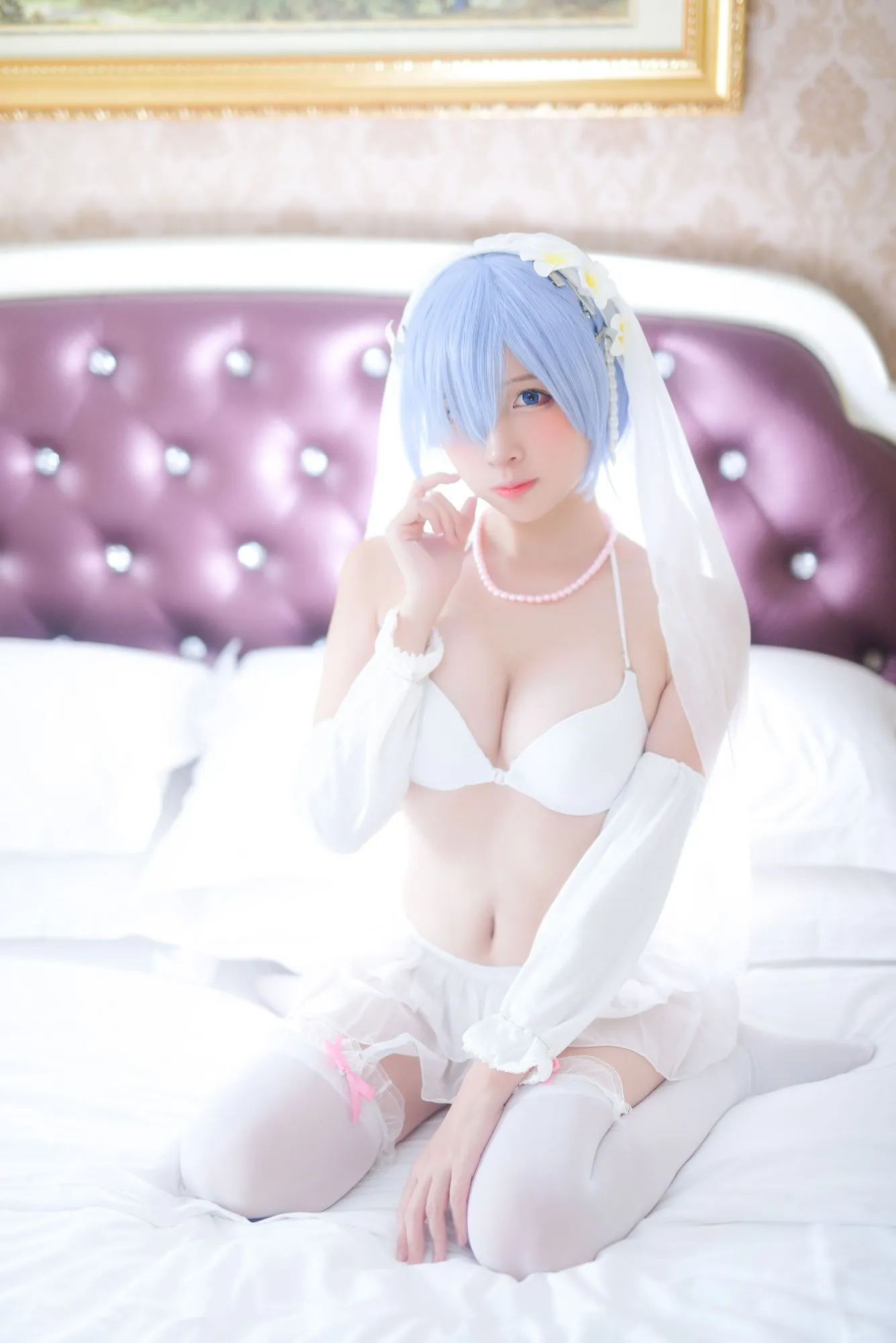 图片[3]-No.025-蕾姆婚纱 [35P]-coswz-cos王者