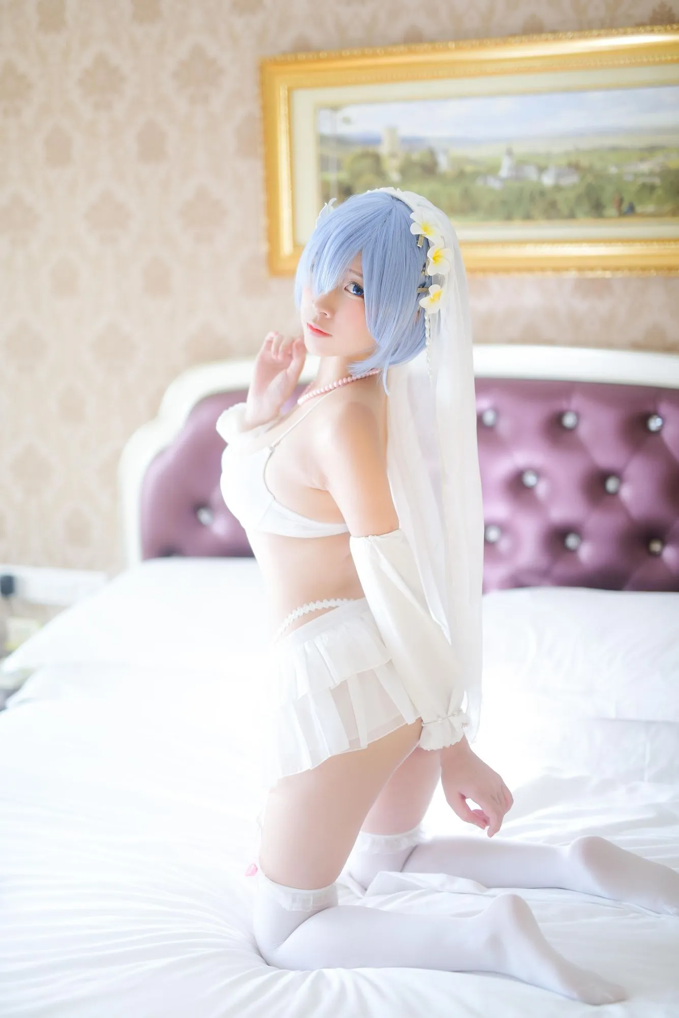 图片[2]-No.025-蕾姆婚纱 [35P]-coswz-cos王者