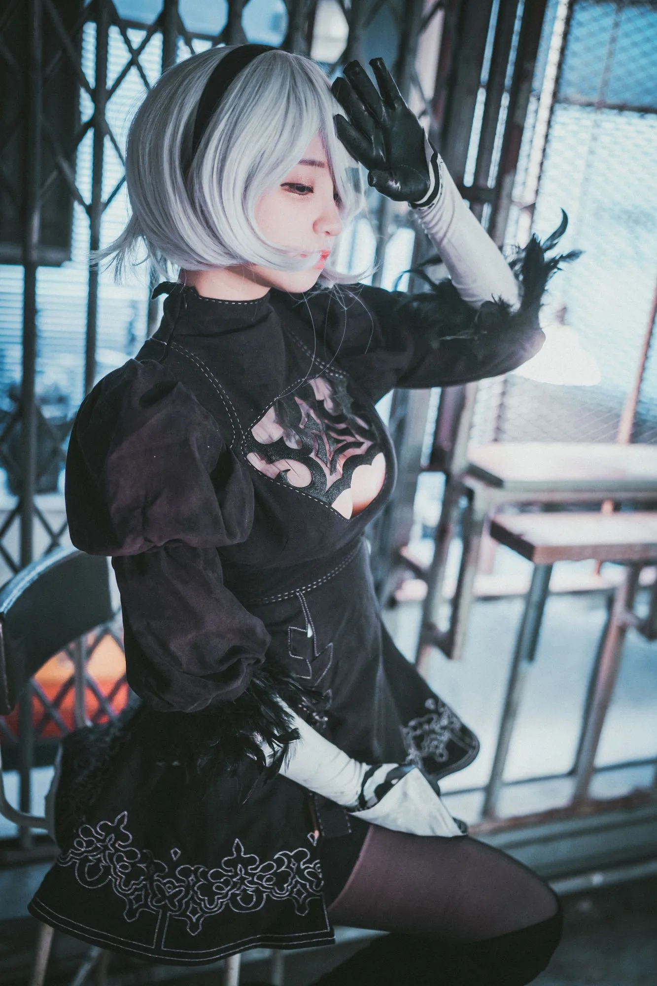 图片[2]-No.027-[DJAWA] NieR Automata 2B [47P]-coswz-cos王者