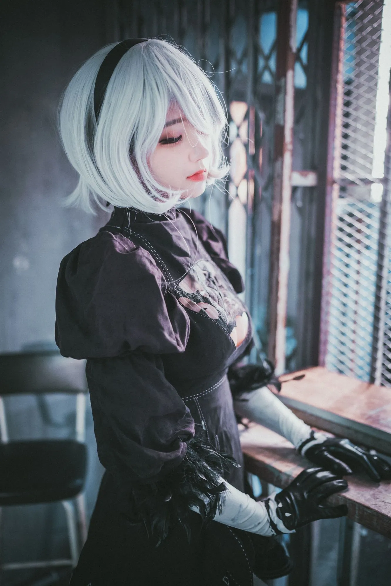 图片[3]-No.027-[DJAWA] NieR Automata 2B [47P]-coswz-cos王者