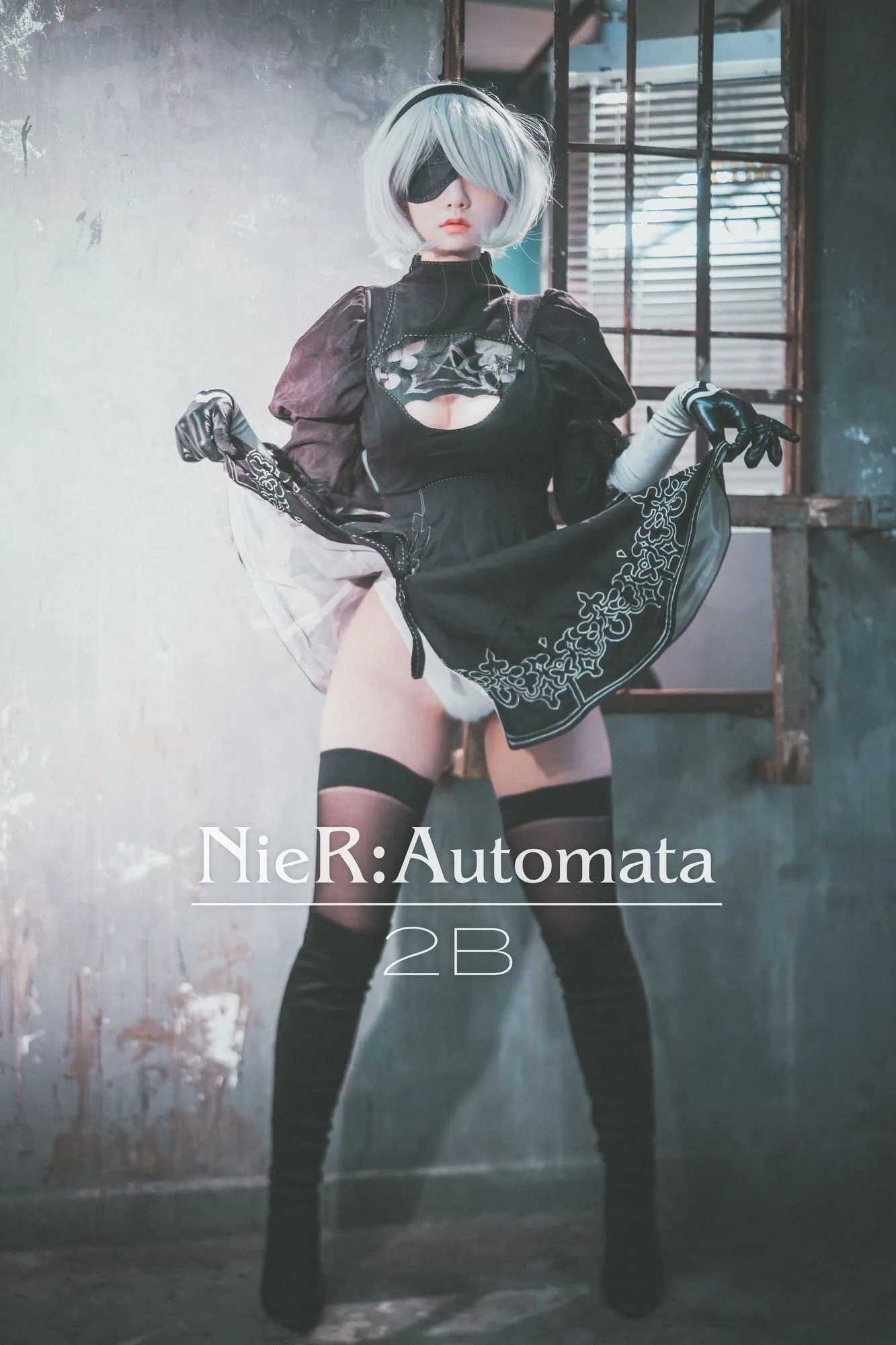 图片[4]-No.027-[DJAWA] NieR Automata 2B [47P]-coswz-cos王者