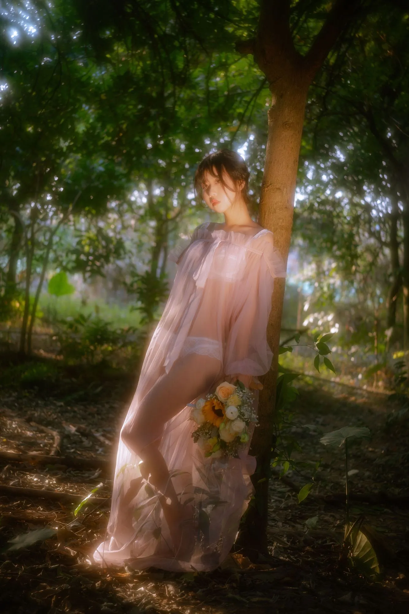 图片[5]-No.027 – 林中少女 [30P]-coswz-cos王者