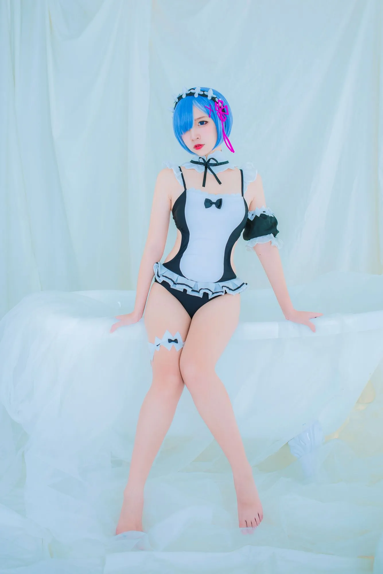 图片[3]-No.028-蕾姆泳装 [32P]-coswz-cos王者