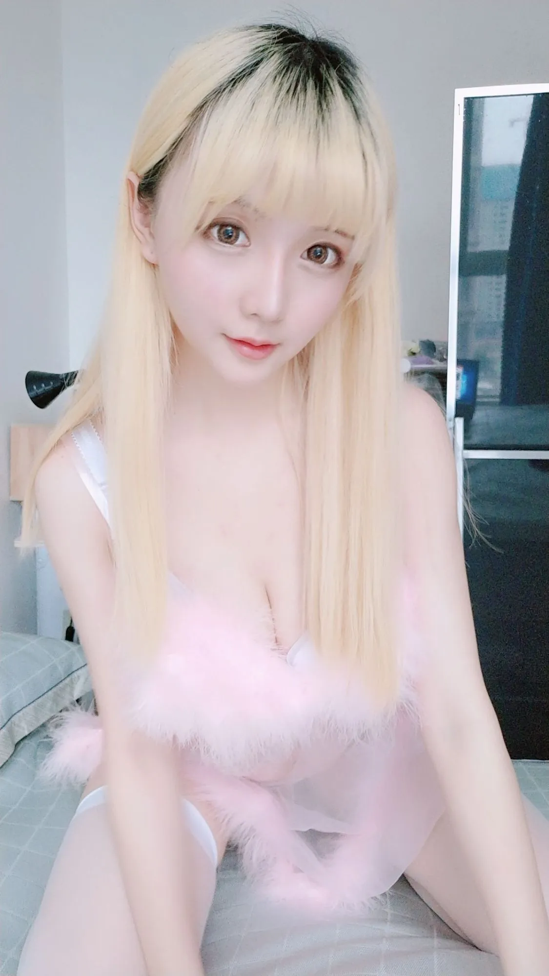 图片[2]-No.033-定制 6-26 粉红睡衣 [62P]-coswz-cos王者