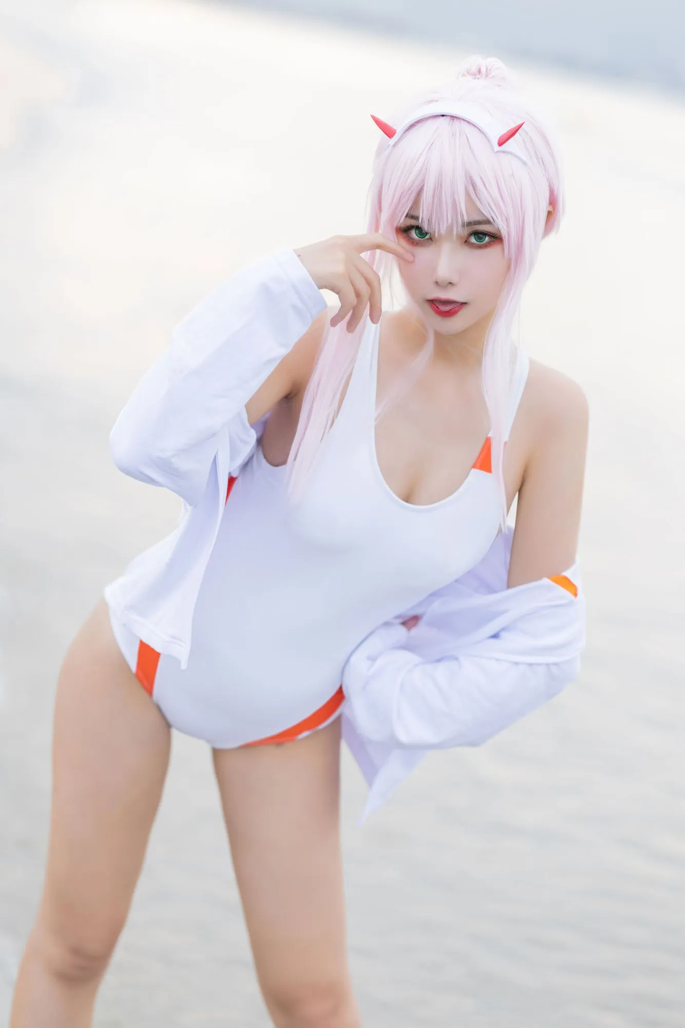 图片[3]-No.036 – DARLING in the FRANXX 02 泳装 兔女郎 花嫁 [61P]-coswz-cos王者