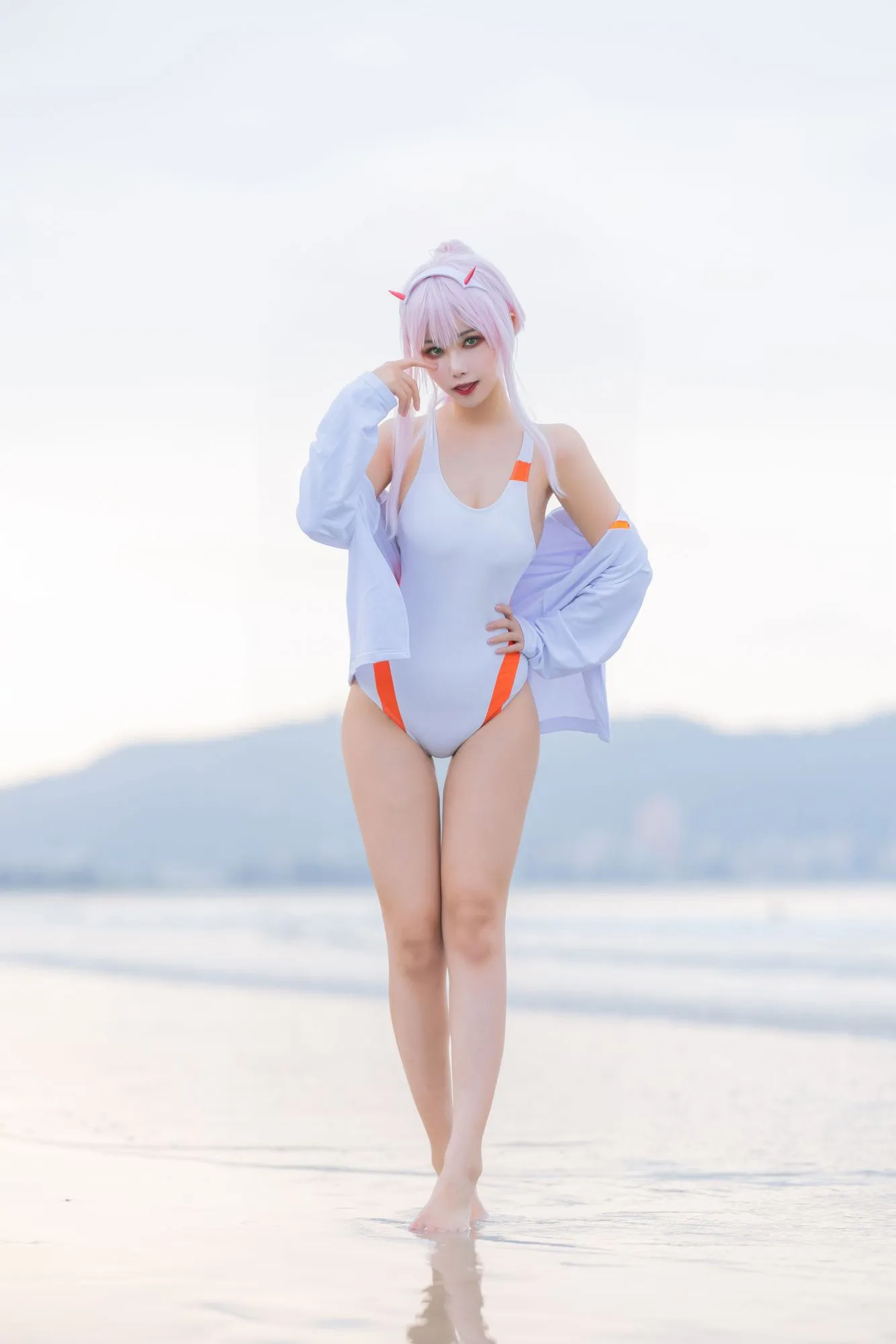 图片[4]-No.036 – DARLING in the FRANXX 02 泳装 兔女郎 花嫁 [61P]-coswz-cos王者