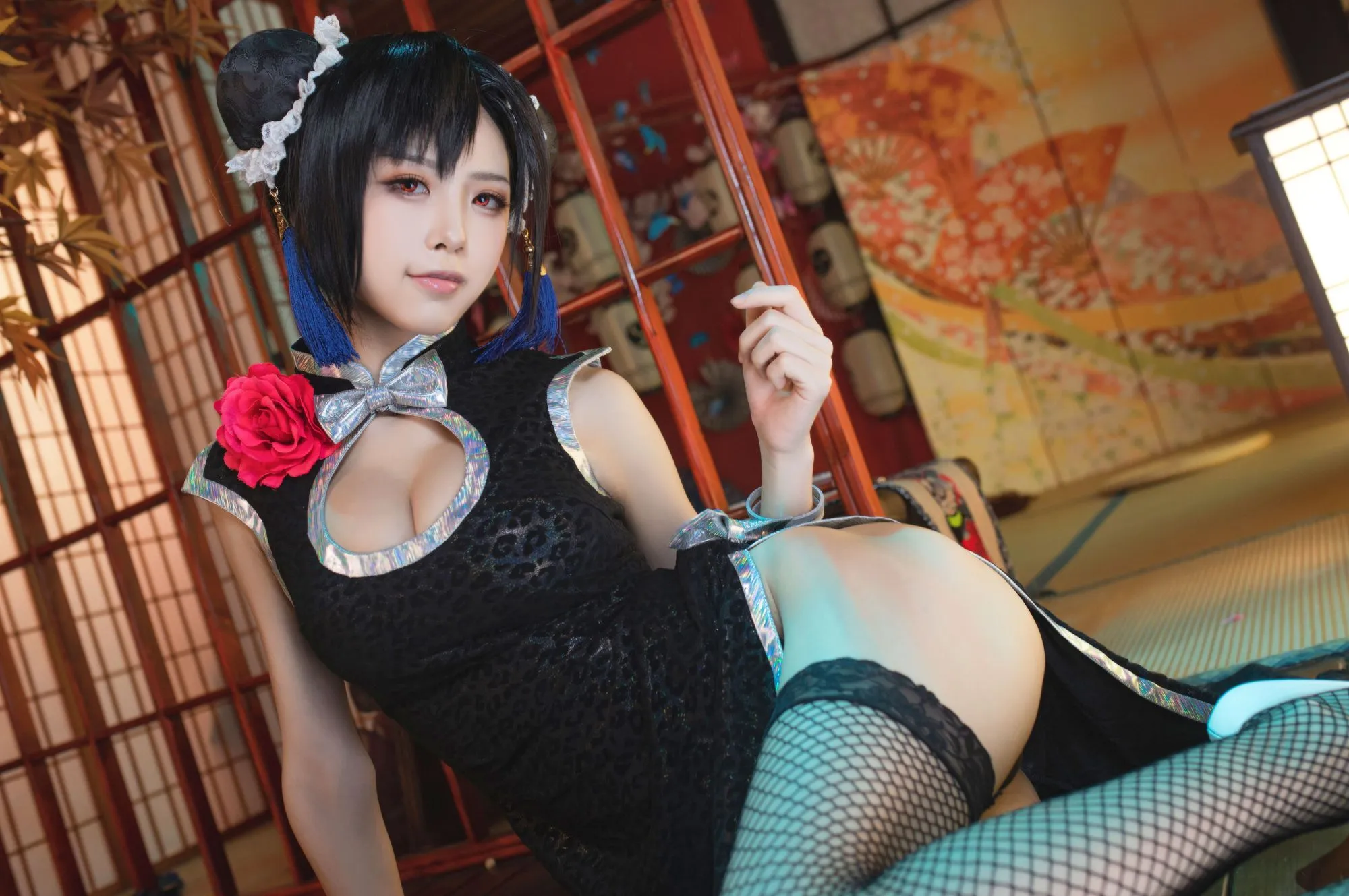 图片[2]-No.040-蒂法旗袍和礼服 [40P]-coswz-cos王者