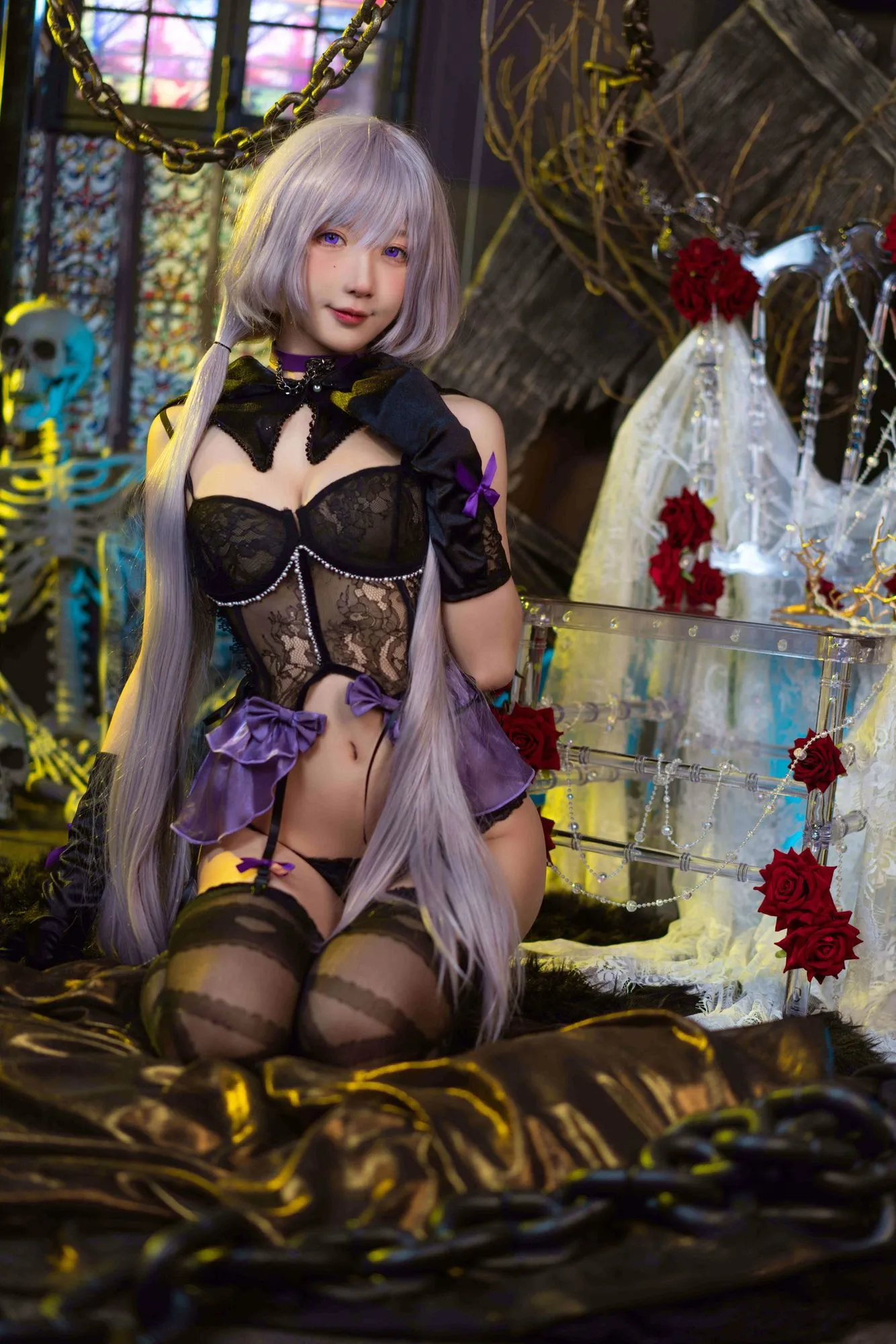 No.042-午夜瞌睡魔女 [40P]-图妖社