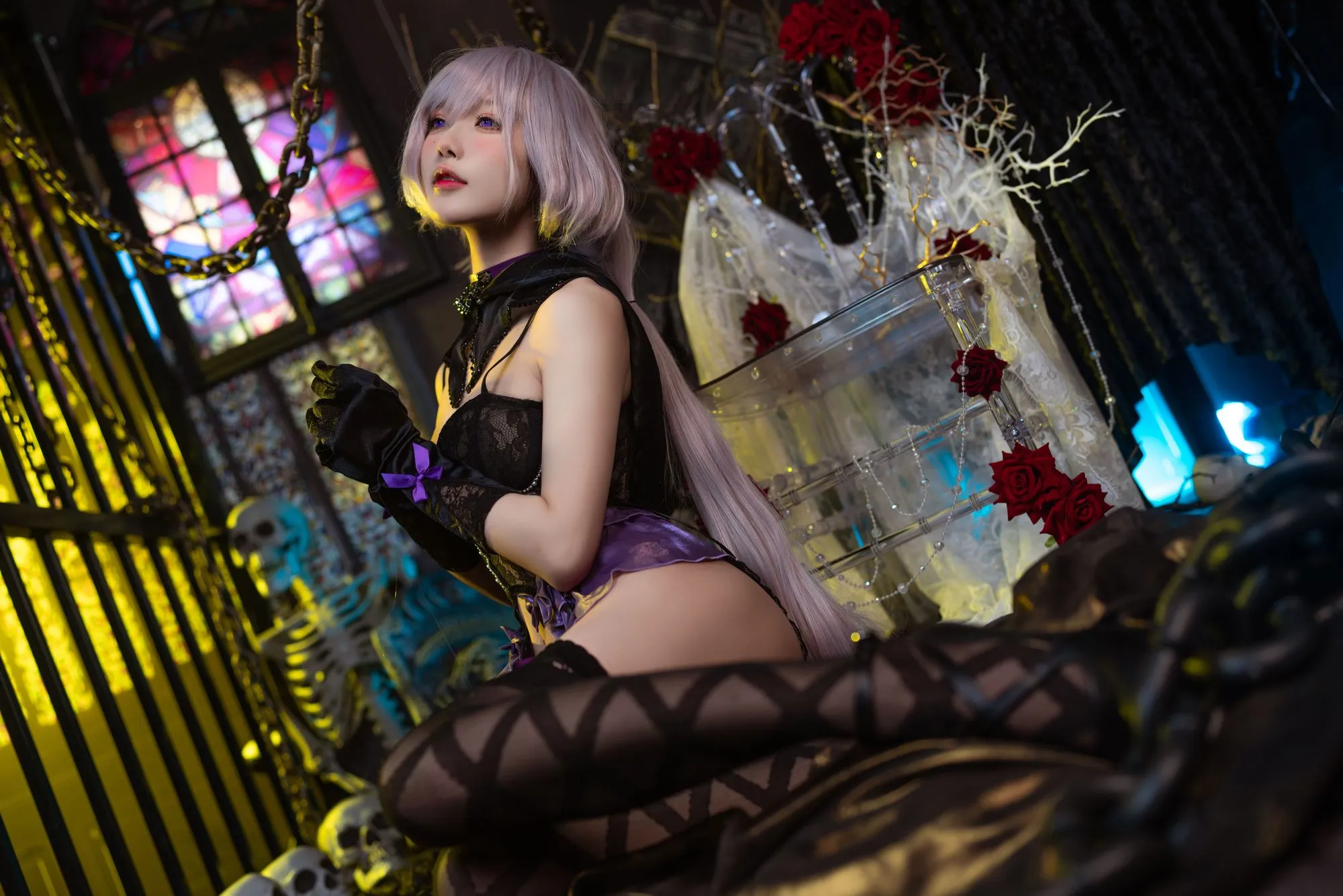 图片[5]-No.042-午夜瞌睡魔女 [40P]-coswz-cos王者