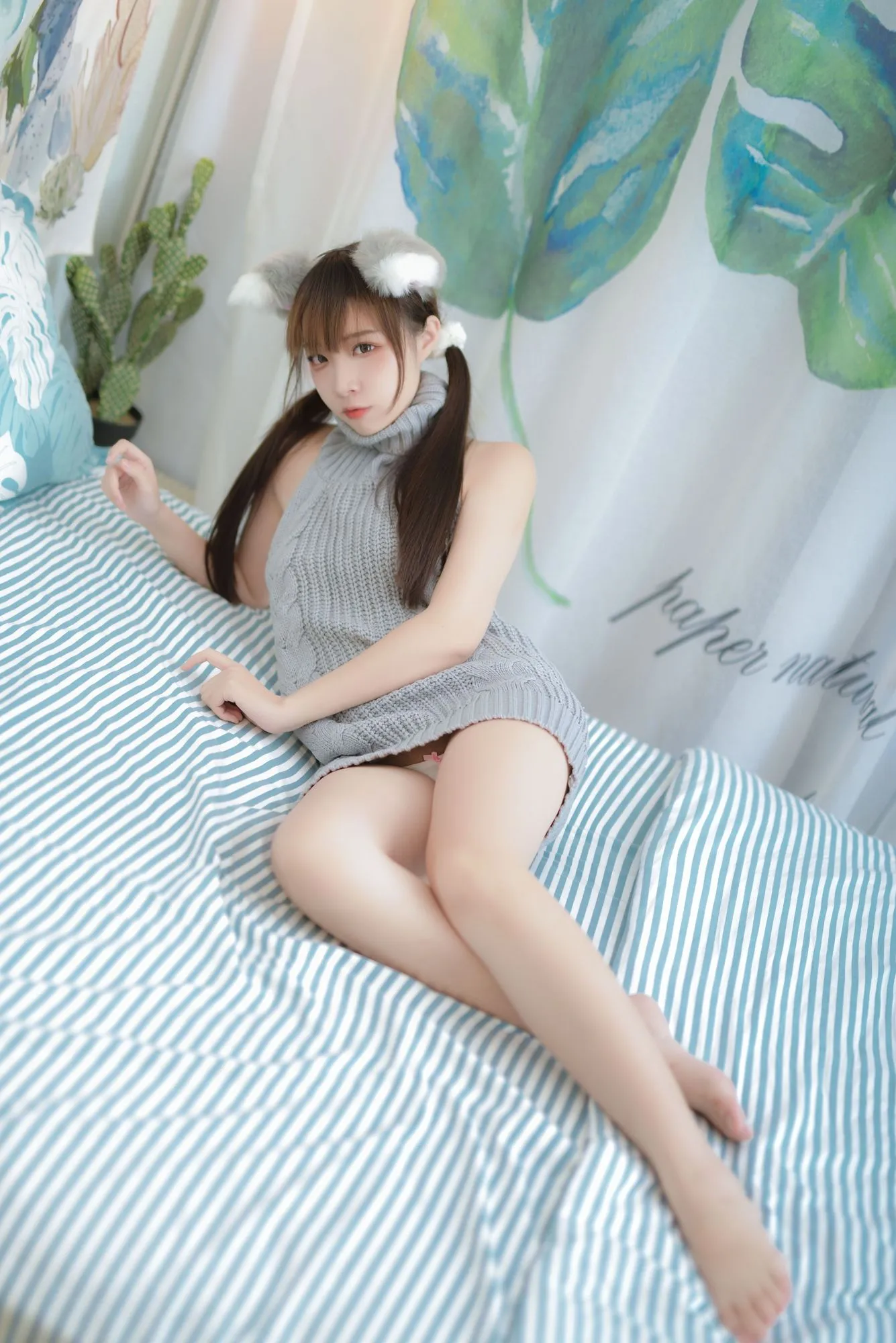 No.044-私房露背毛衣 [17P]-图妖社