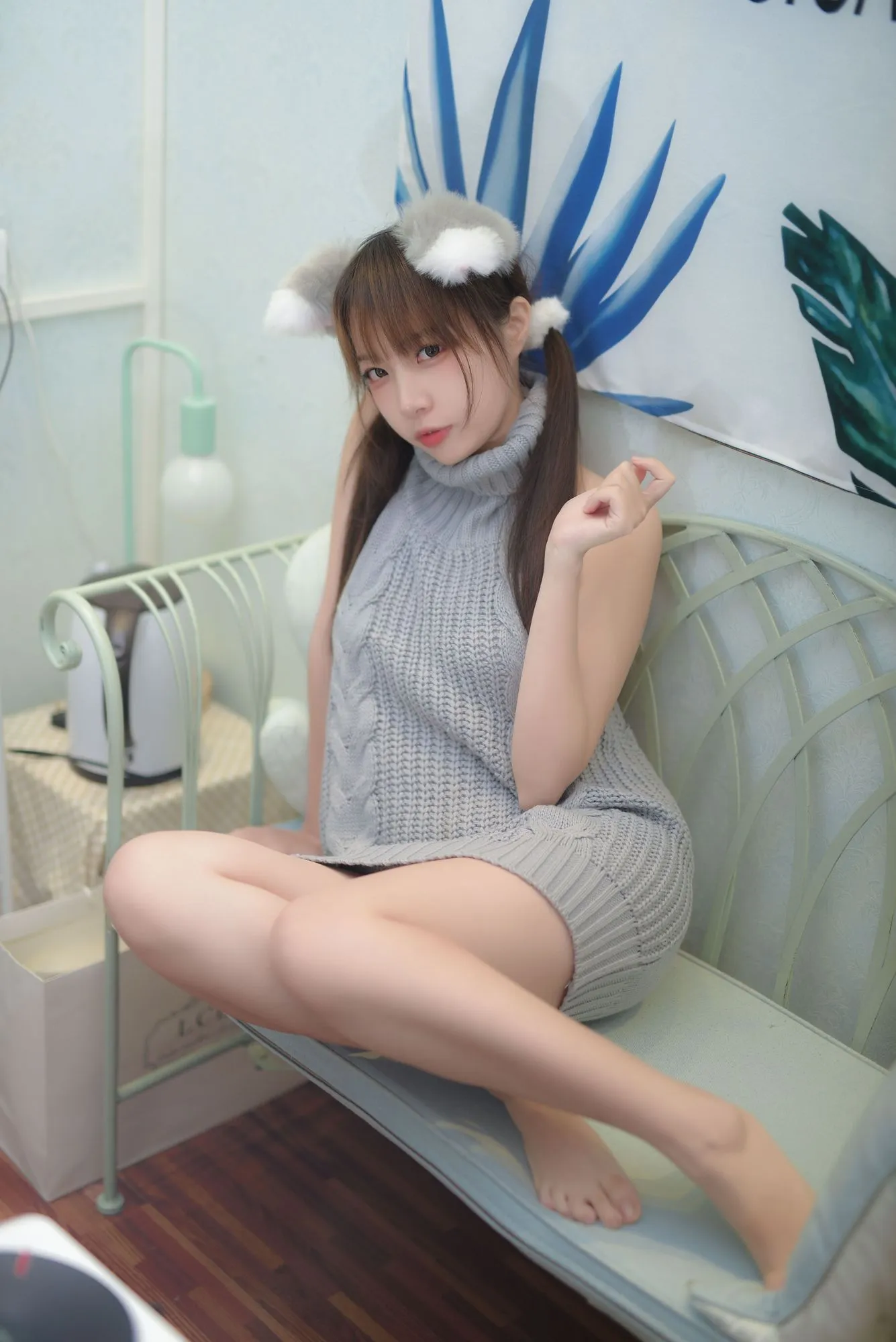 图片[4]-No.044-私房露背毛衣 [17P]-coswz-cos王者