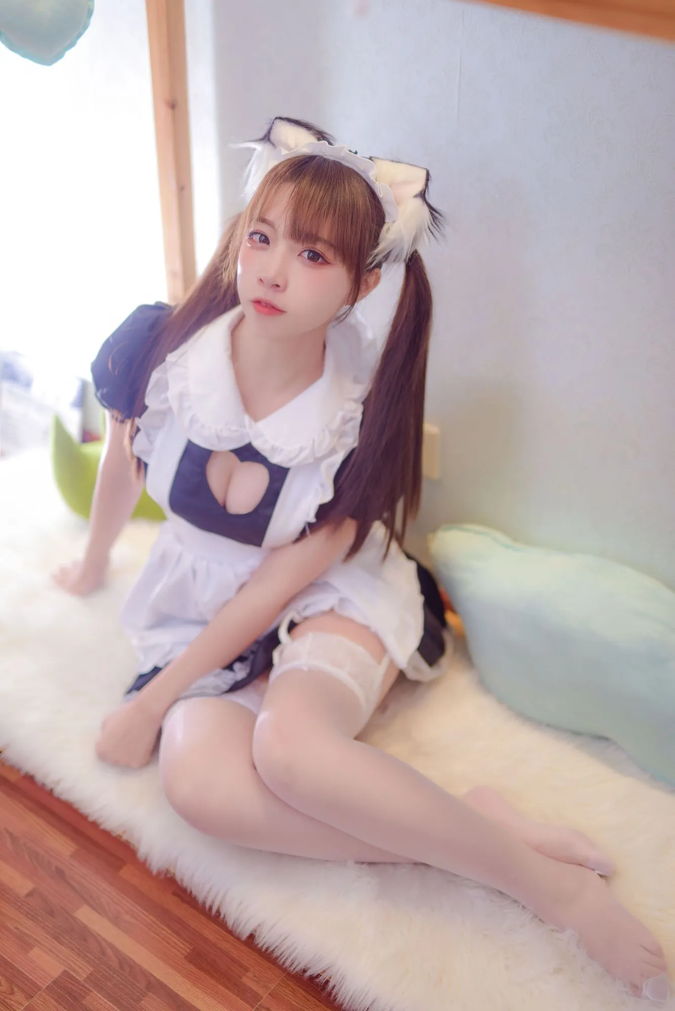 No.045-私房猫耳女仆 [44P]-图妖社