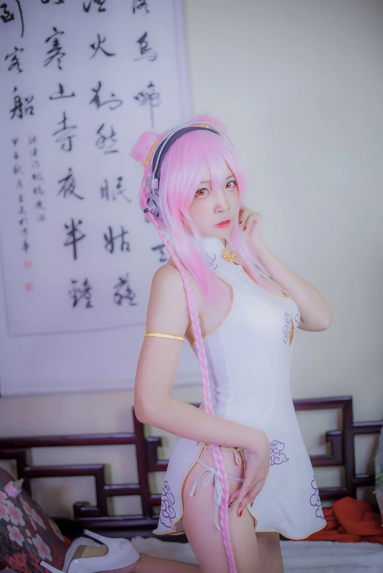 图片[2]-No.046-索尼子旗袍 [14P]-coswz-cos王者