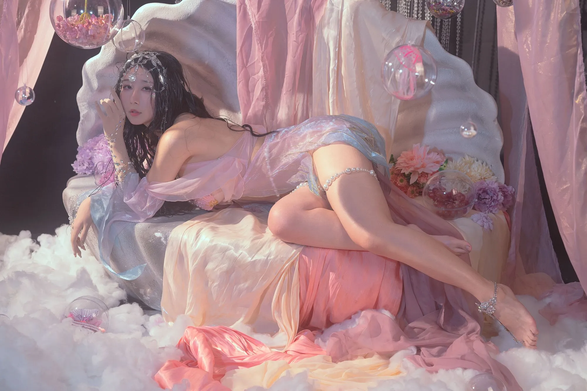 图片[4]-No.047-奶桃 海的女儿 [40P]-coswz-cos王者