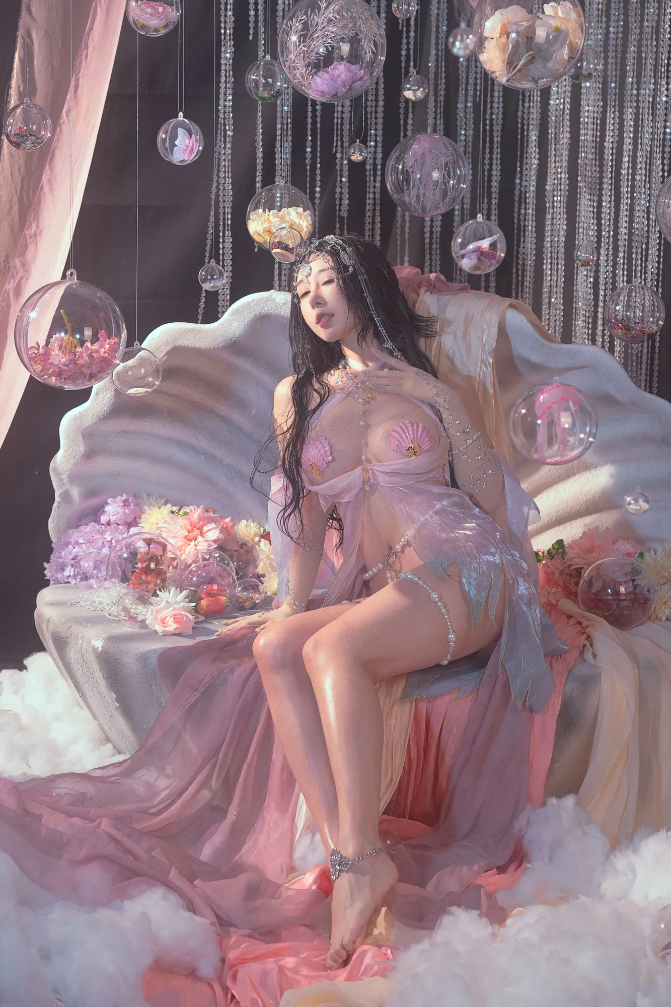 图片[2]-No.047-奶桃 海的女儿 [40P]-coswz-cos王者