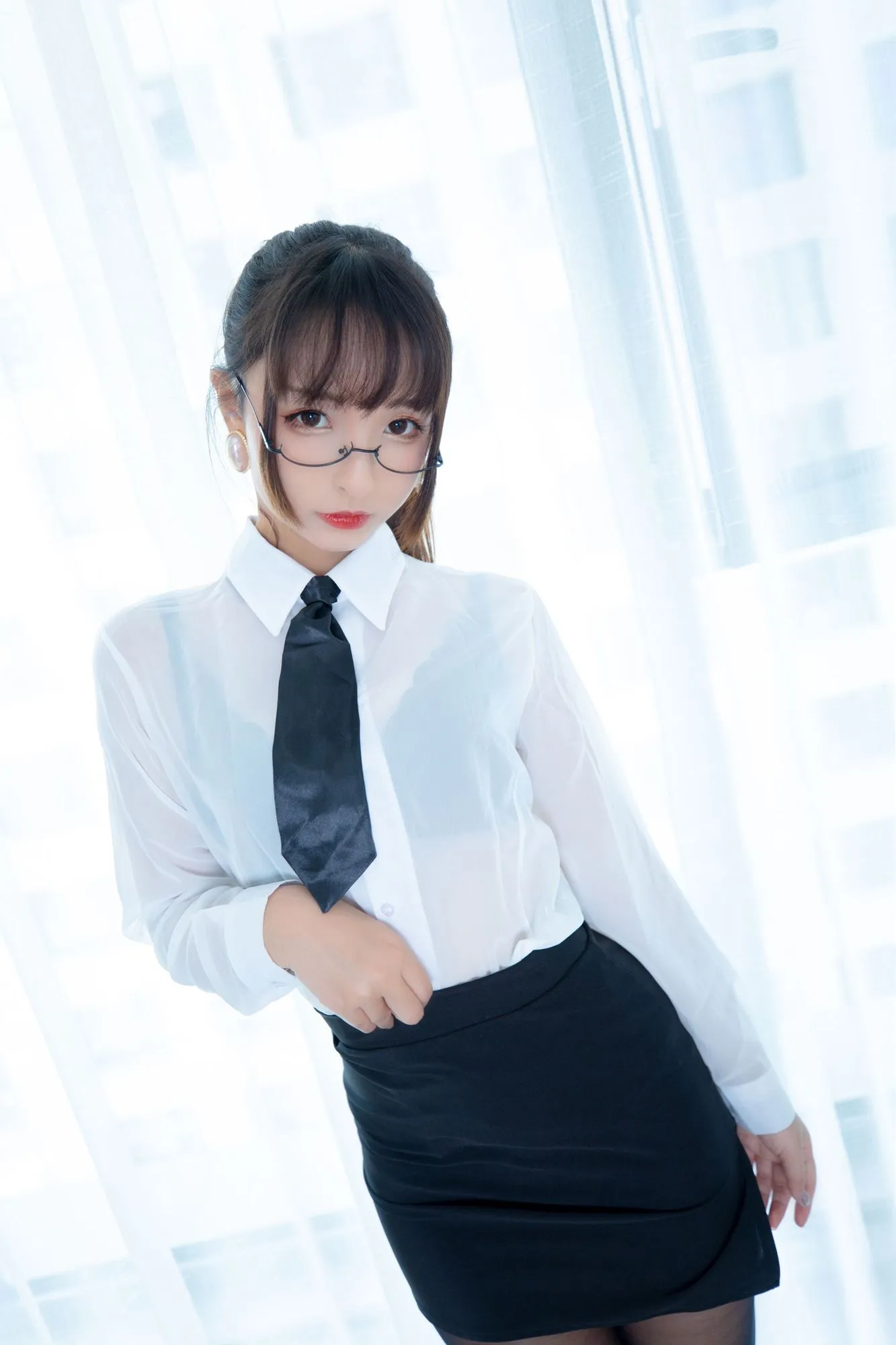 图片[2]-No.048-ホワイトオフィス [150P]-coswz-cos王者