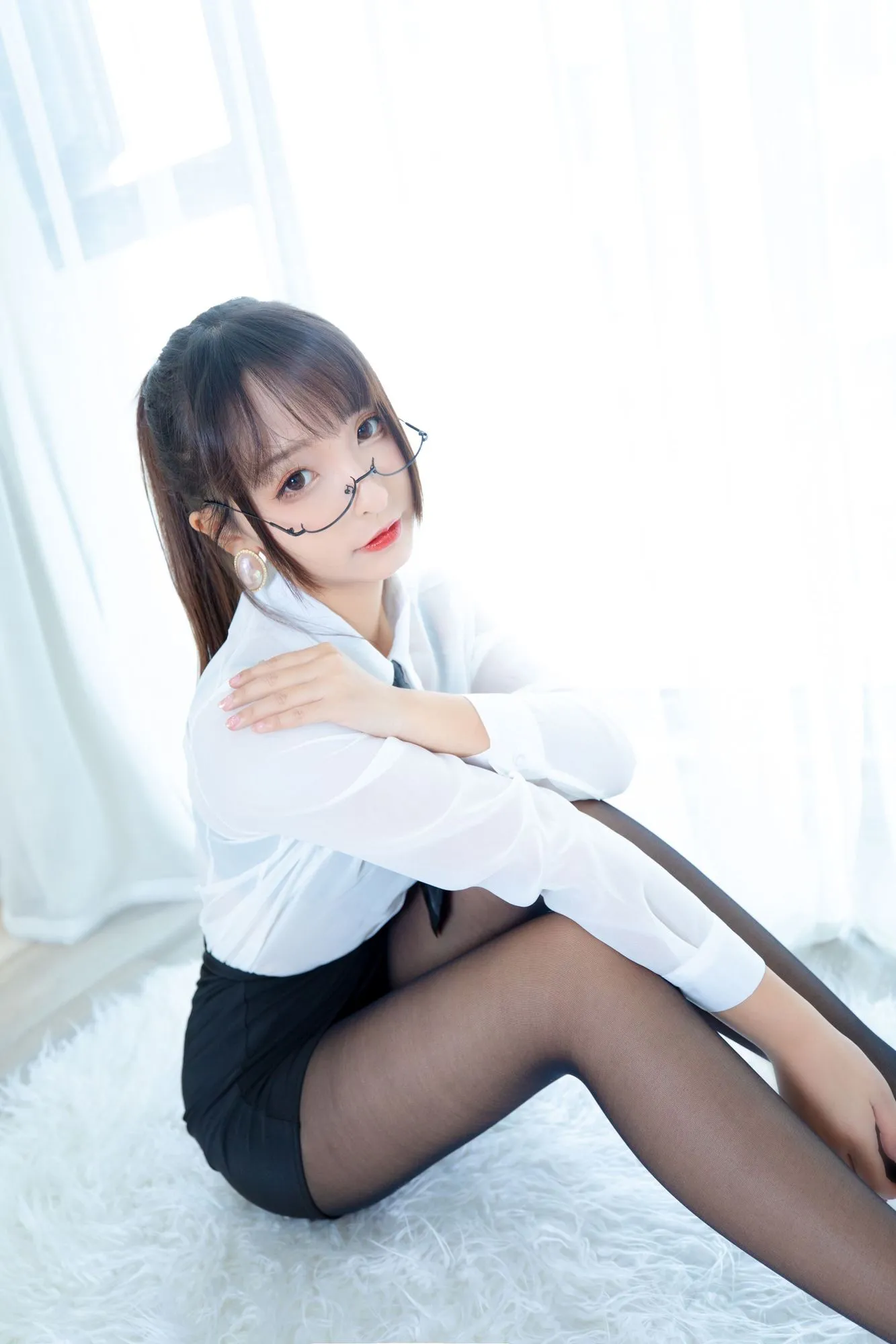 图片[4]-No.048-ホワイトオフィス [150P]-coswz-cos王者