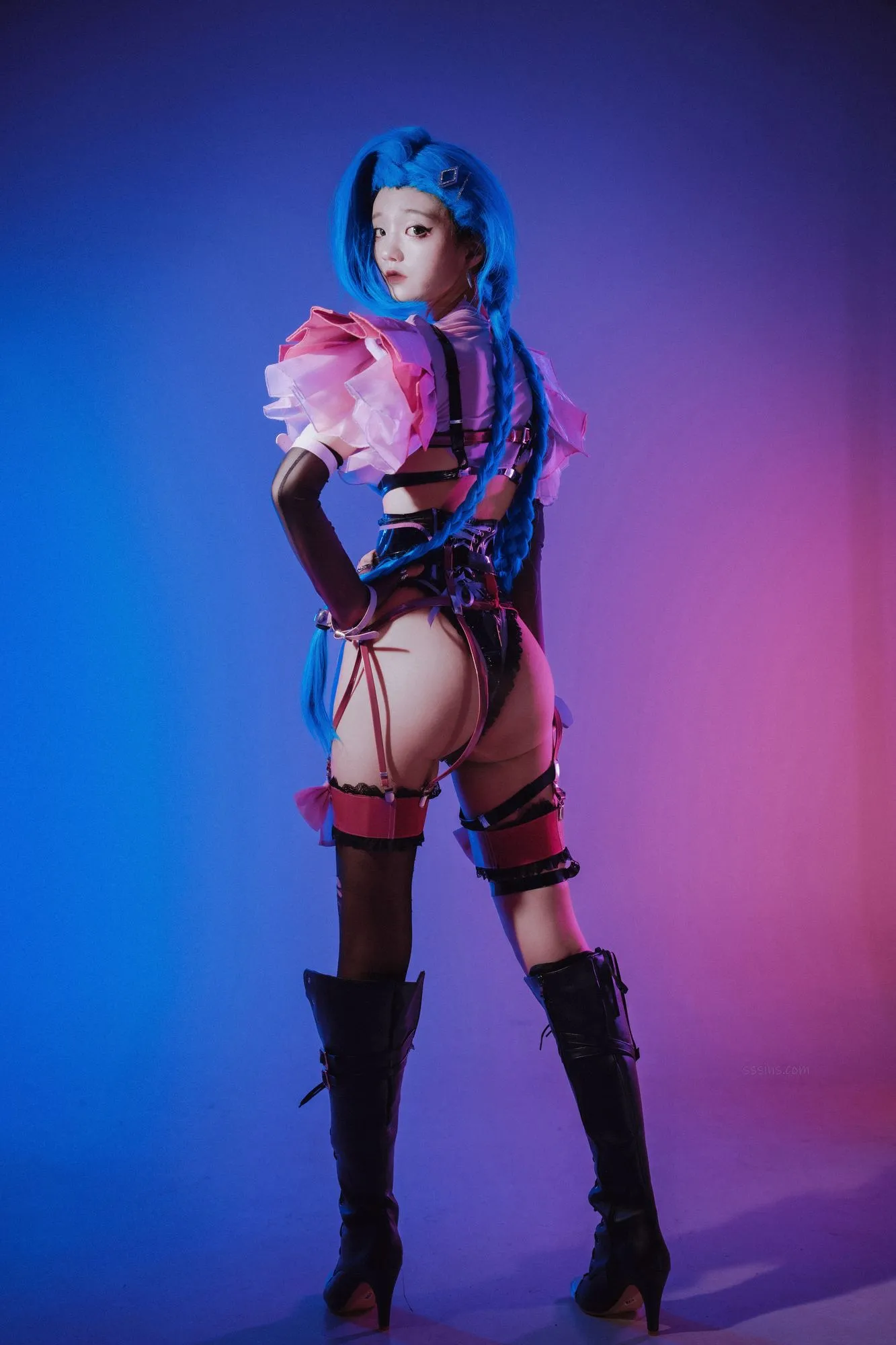 图片[3]-No.049-[DJAWA] JiNX the Bride [57P]-coswz-cos王者