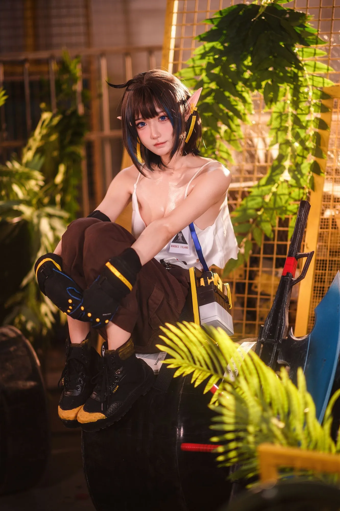 图片[5]-No.050-06月舰长 明日方舟 森蚺 [33P]-coswz-cos王者