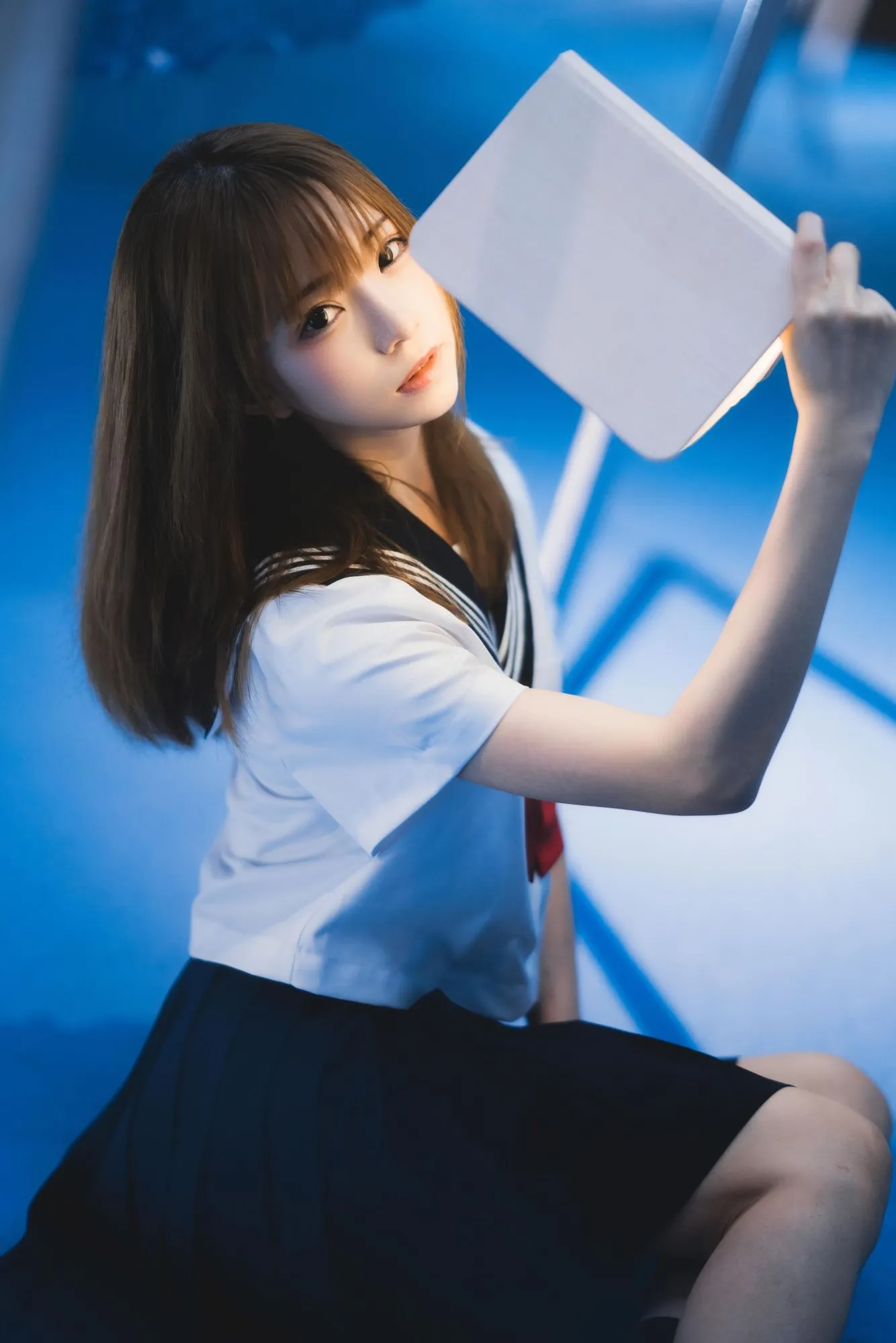 No.052-十分之七的蓝 [25P]-图妖社