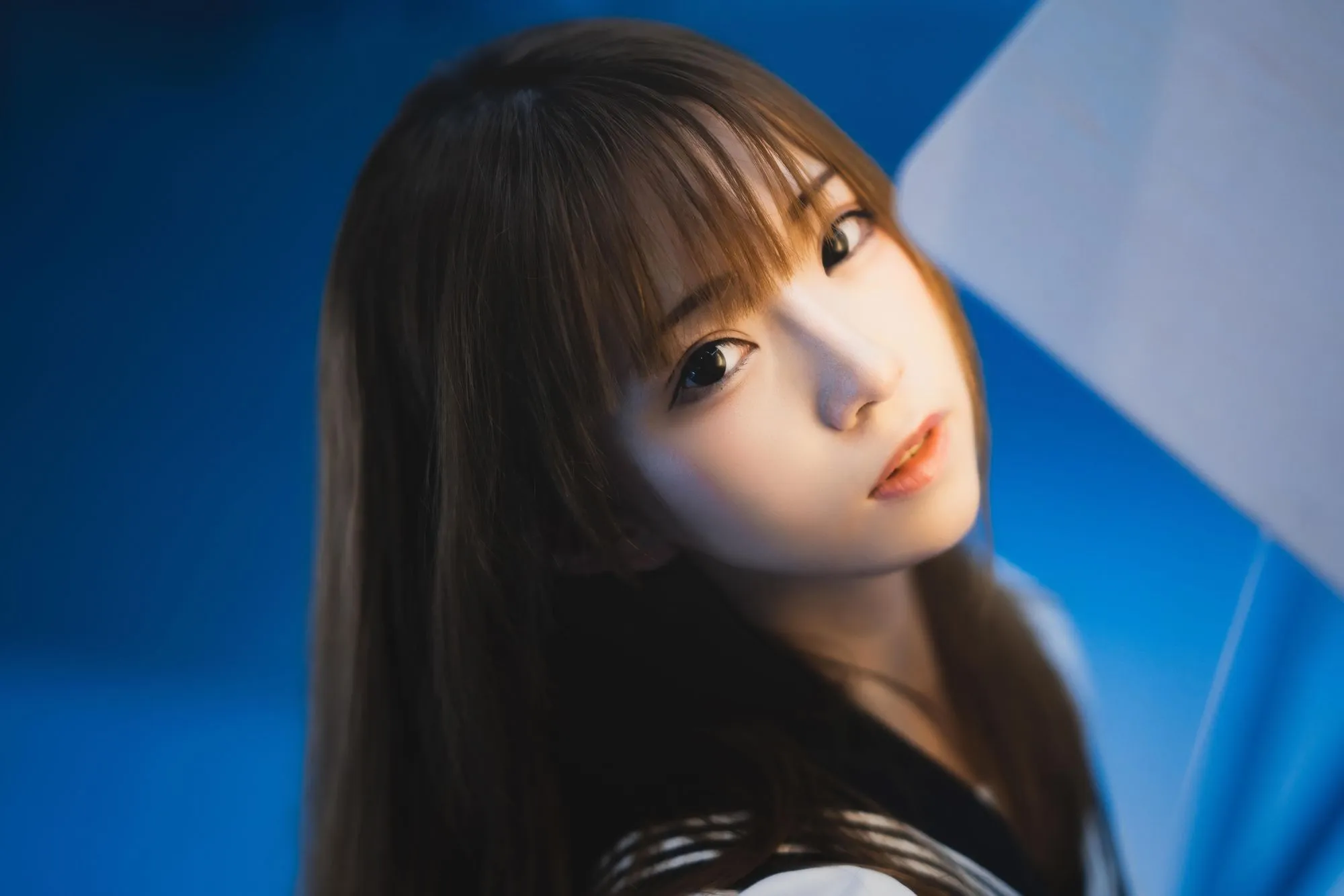 图片[3]-No.052-十分之七的蓝 [25P]-coswz-cos王者