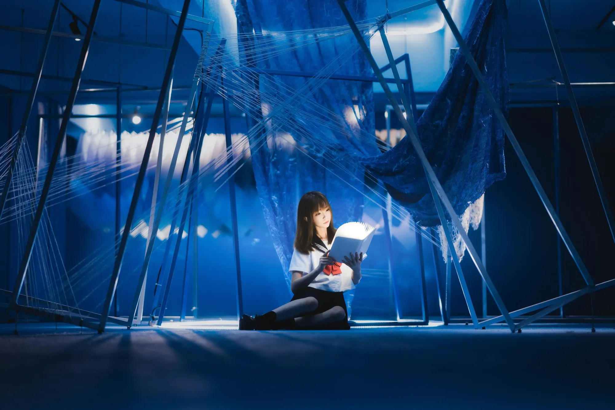 图片[5]-No.052-十分之七的蓝 [25P]-coswz-cos王者