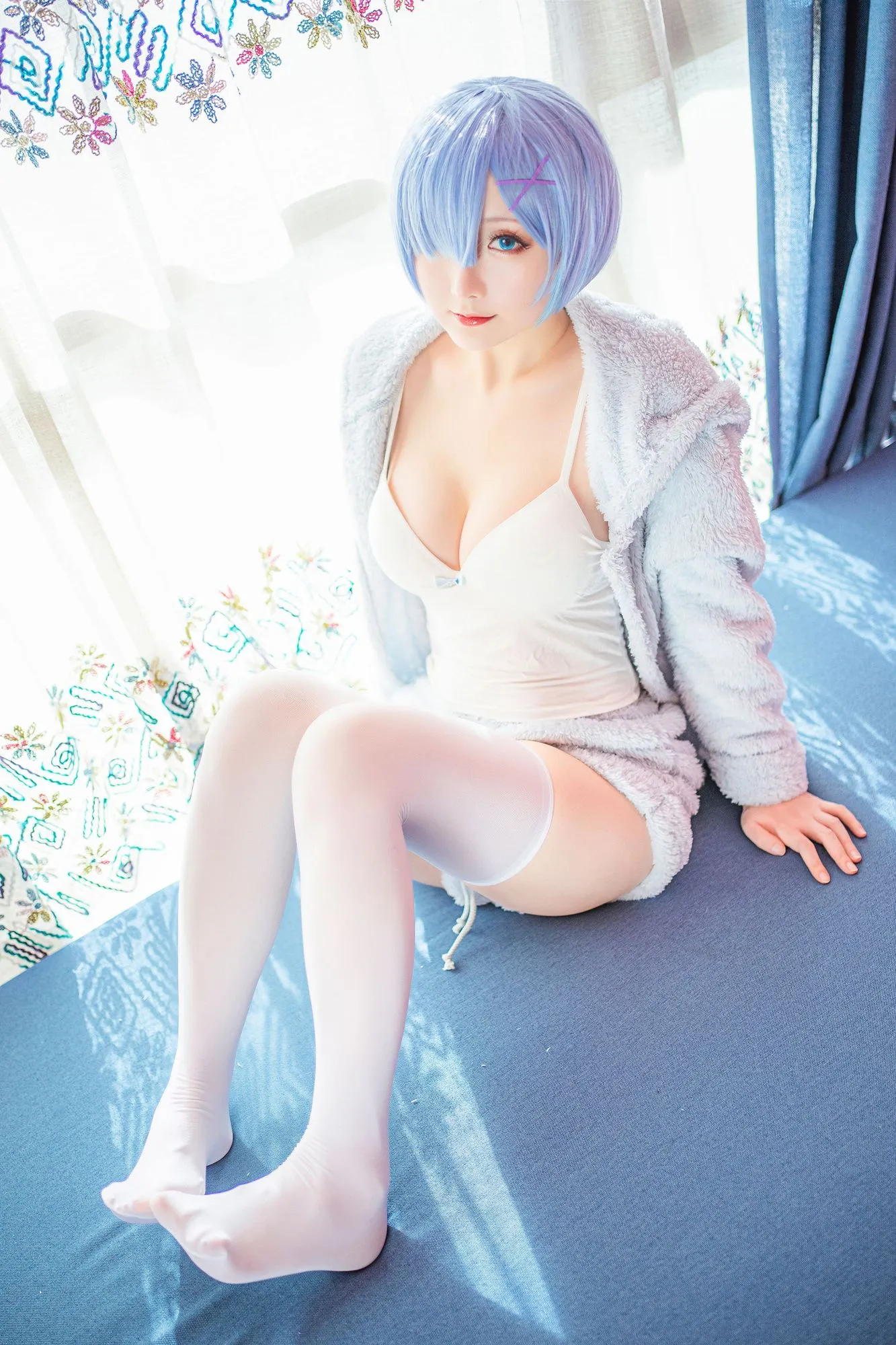 图片[2]-No.056-蕾姆猫娘睡衣 [14P]-coswz-cos王者