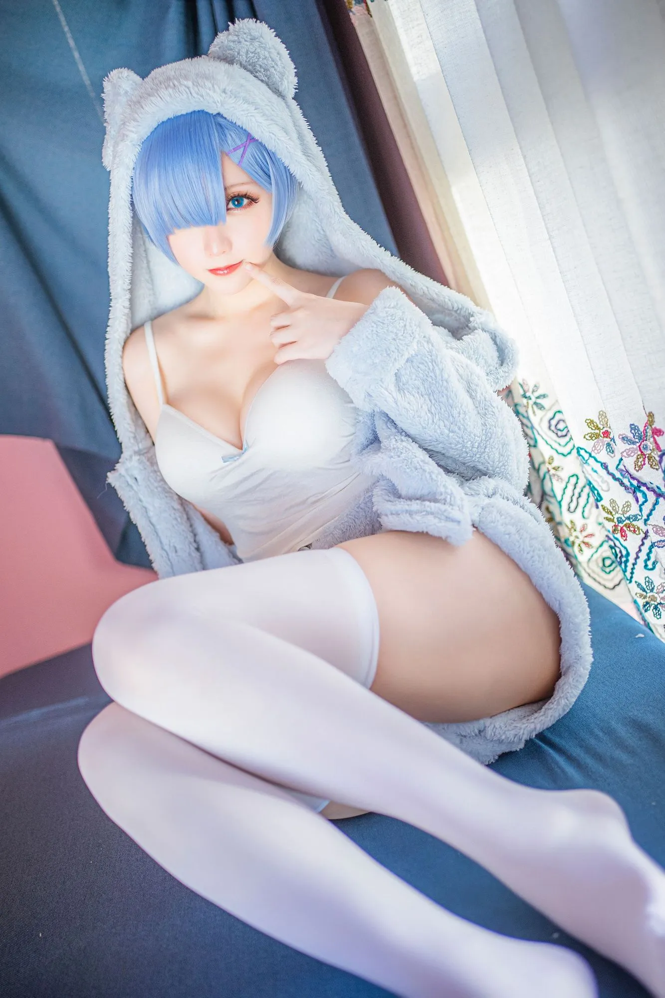 图片[6]-No.056-蕾姆猫娘睡衣 [14P]-coswz-cos王者