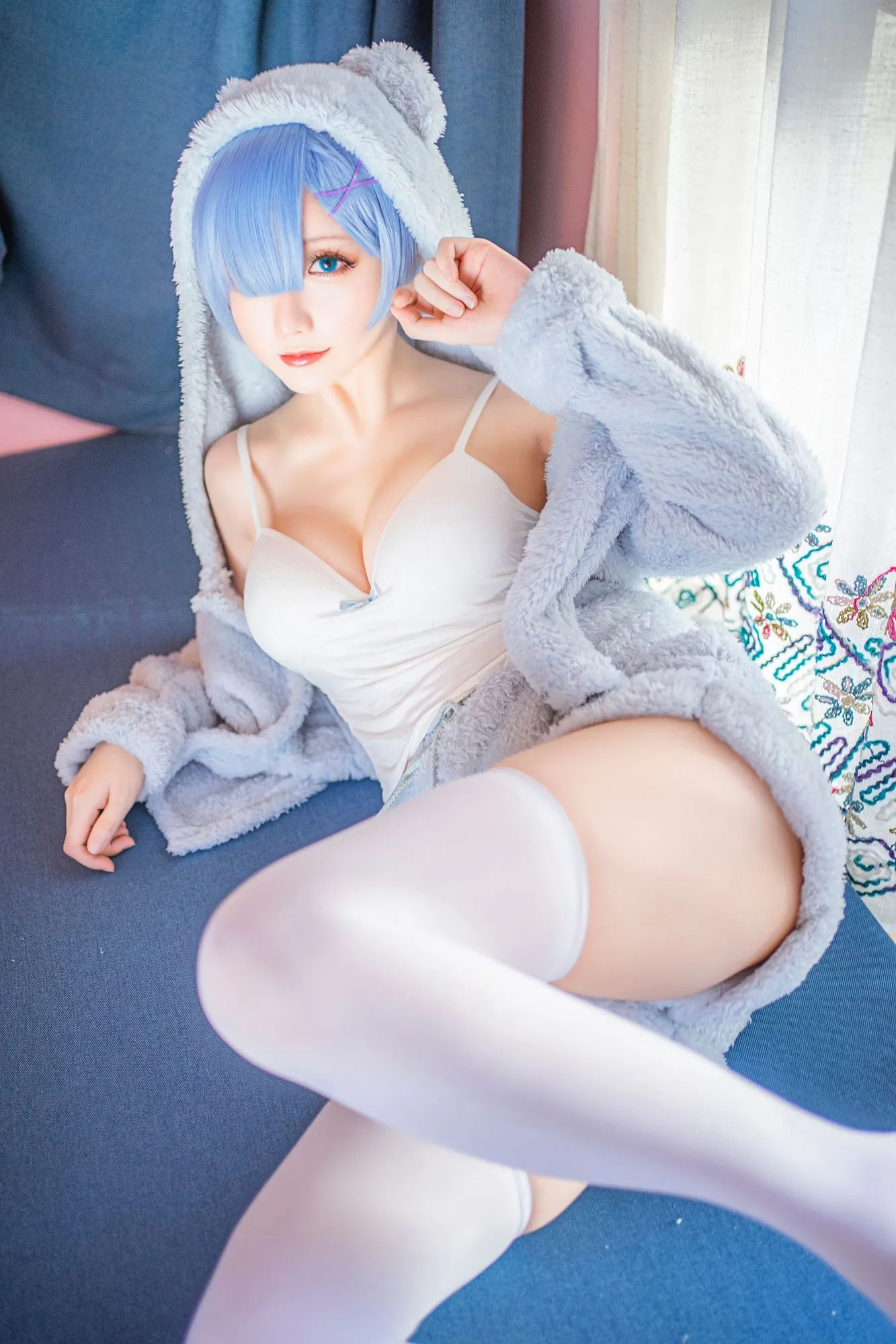 图片[5]-No.056-蕾姆猫娘睡衣 [14P]-coswz-cos王者