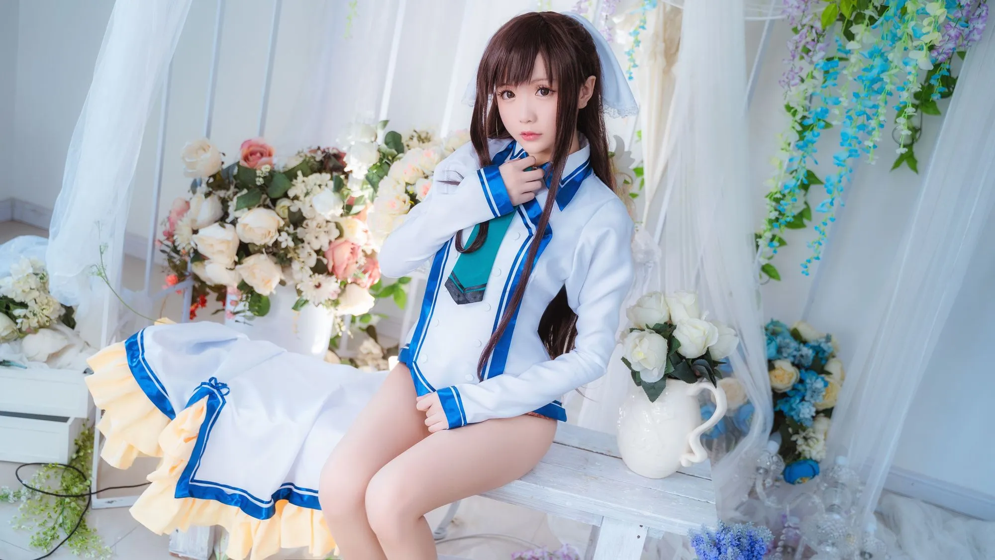 图片[4]-No.059-NO.007 翠之海 [20P]-coswz-cos王者