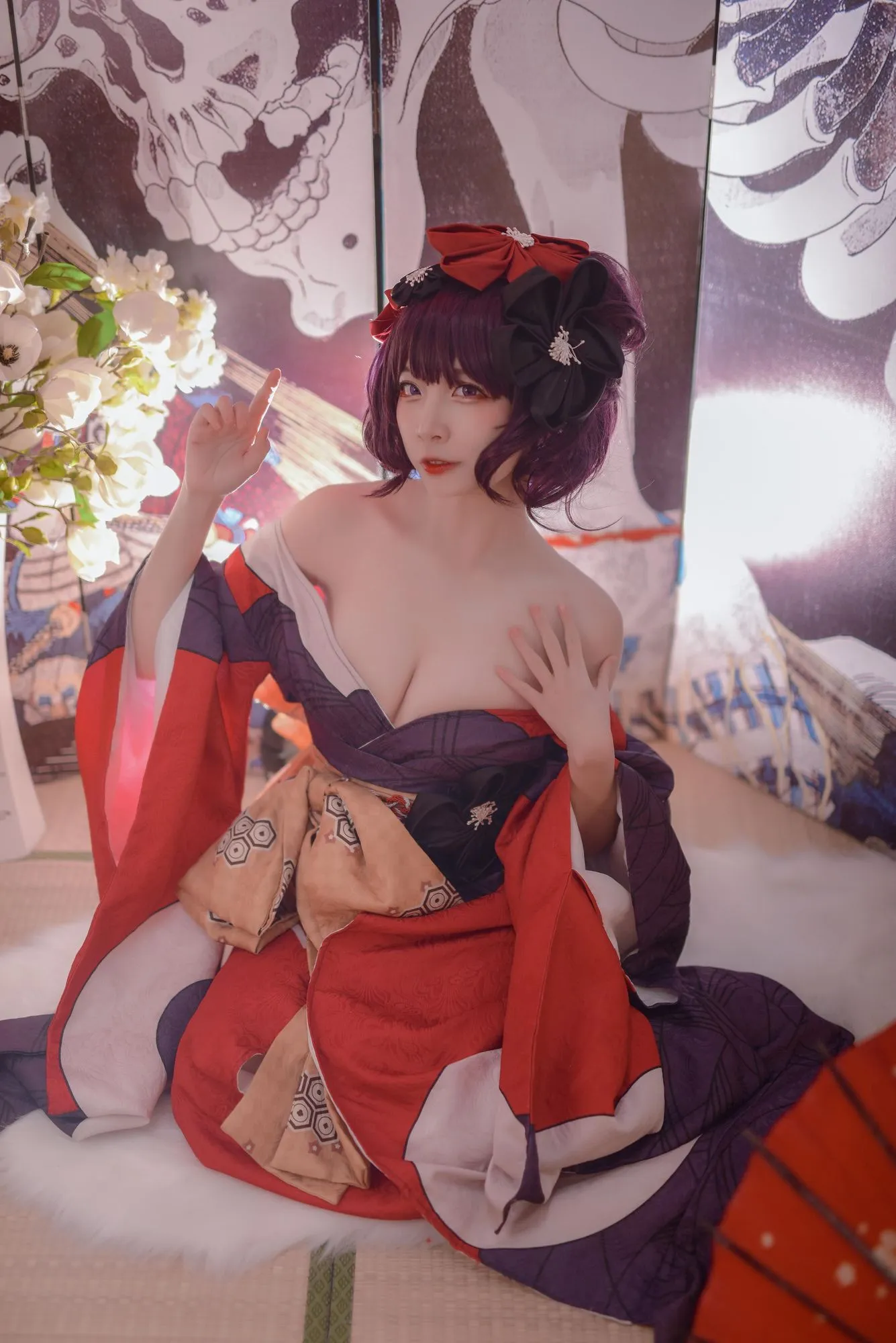 图片[3]-No.060-葛饰北斋二破cos [21P]-coswz-cos王者
