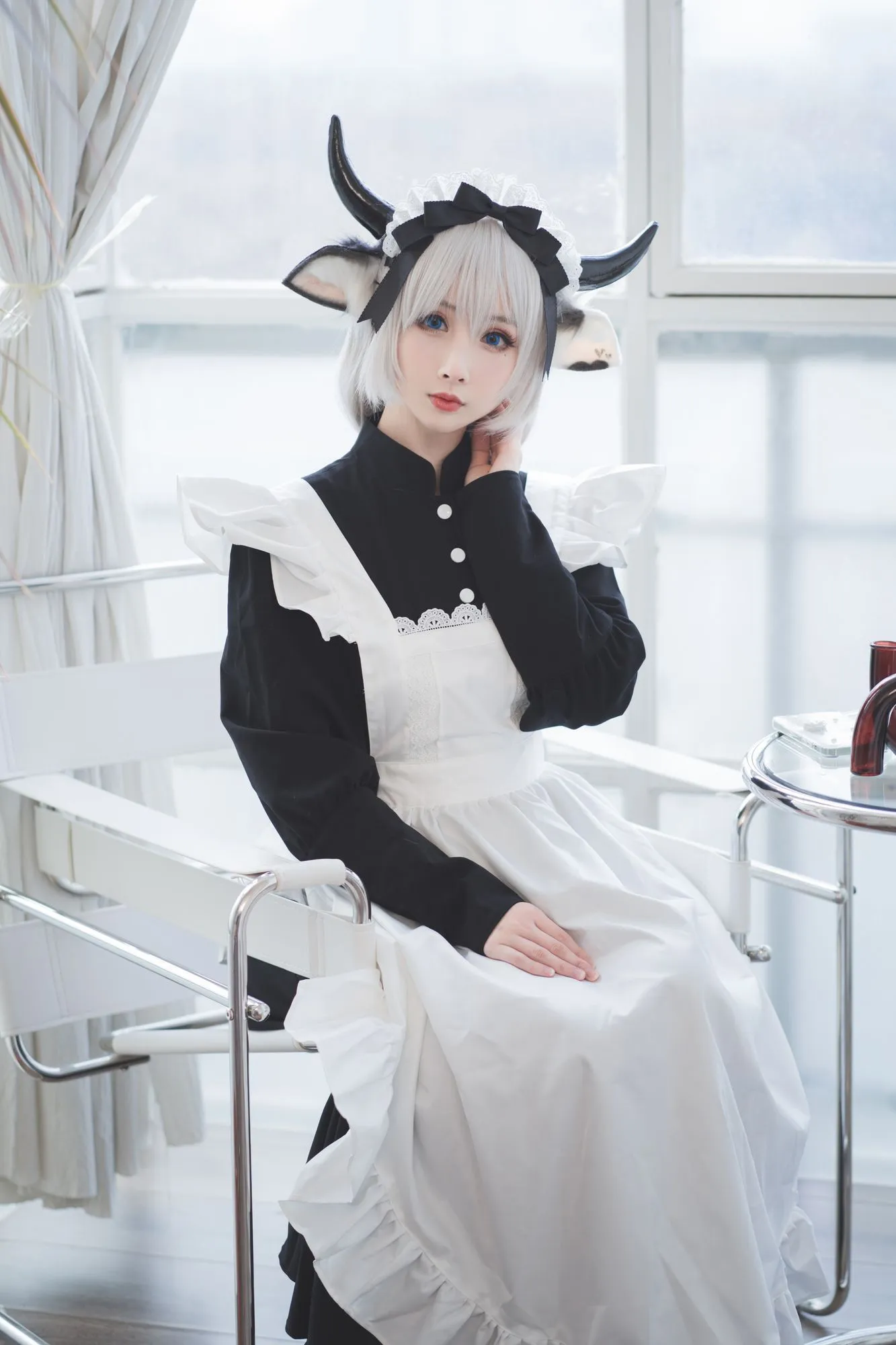 No.063-贴心的牛奶女仆 [45P]-图妖社