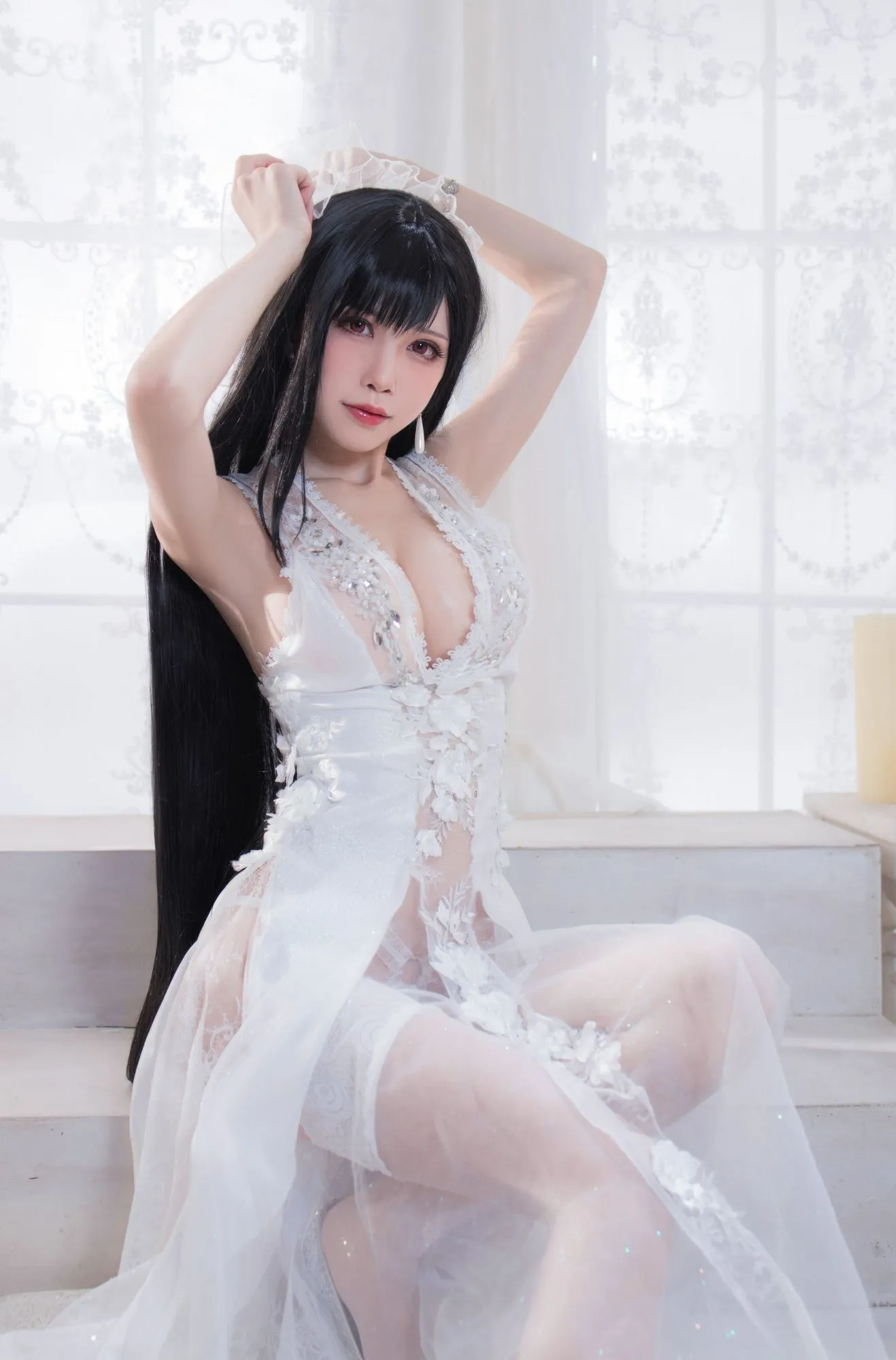 图片[2]-No.066-ff7r（蒂法婚纱+蒂法蜜蜂女郎+黑皮蜜蜂女郎） [89P]-coswz-cos王者