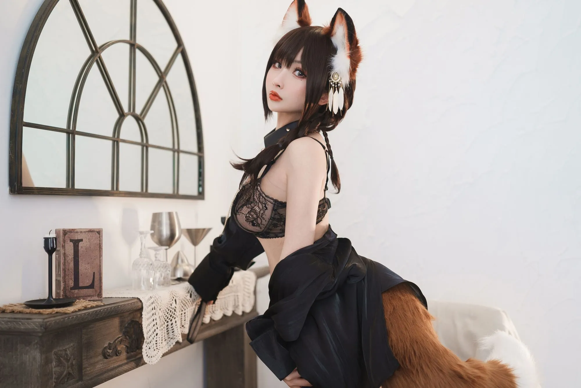 图片[2]-No.068-人形狐 [35P 8V]-coswz-cos王者