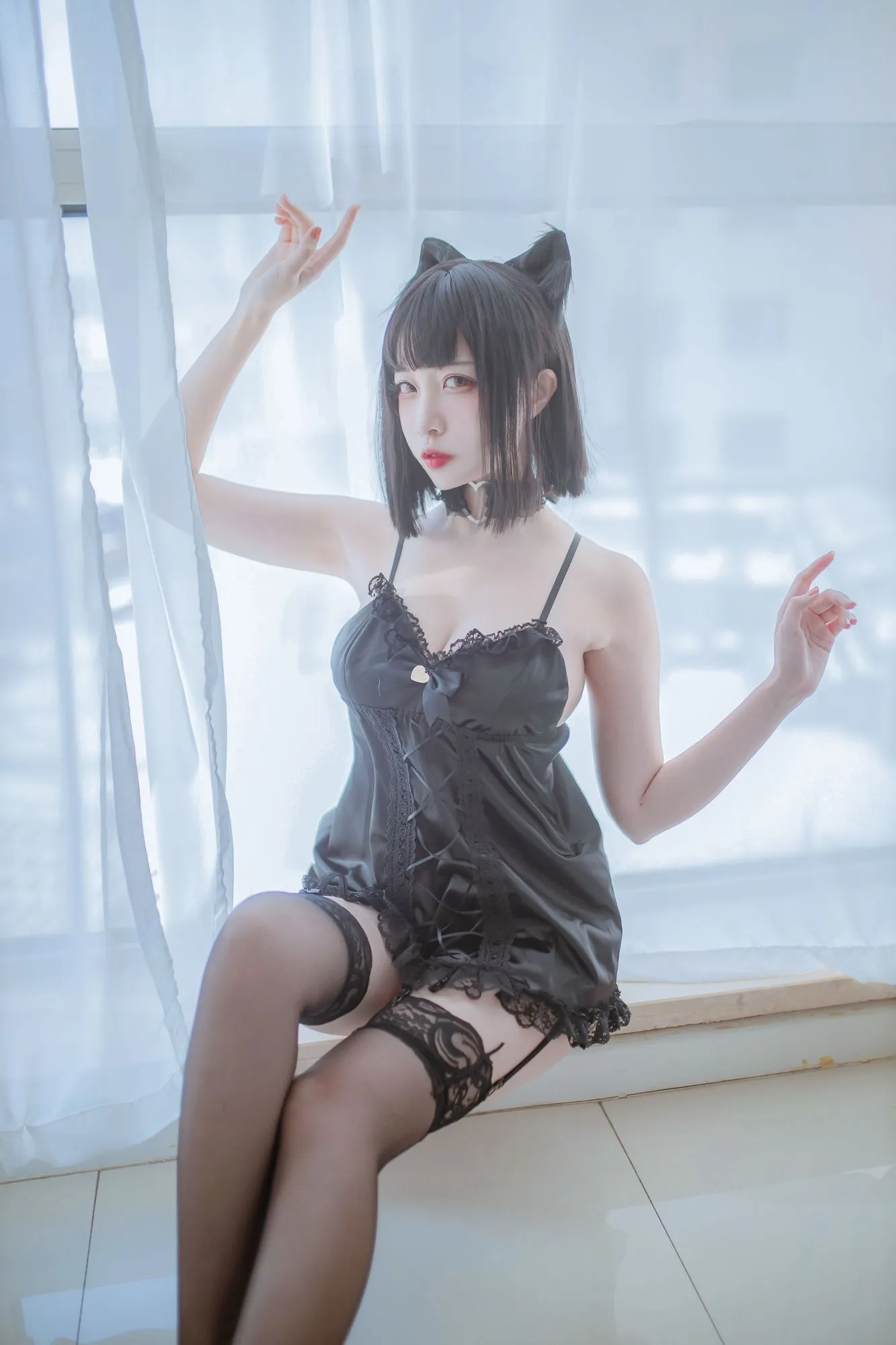 No.069-私房双人猫耳 [43P]-图妖社